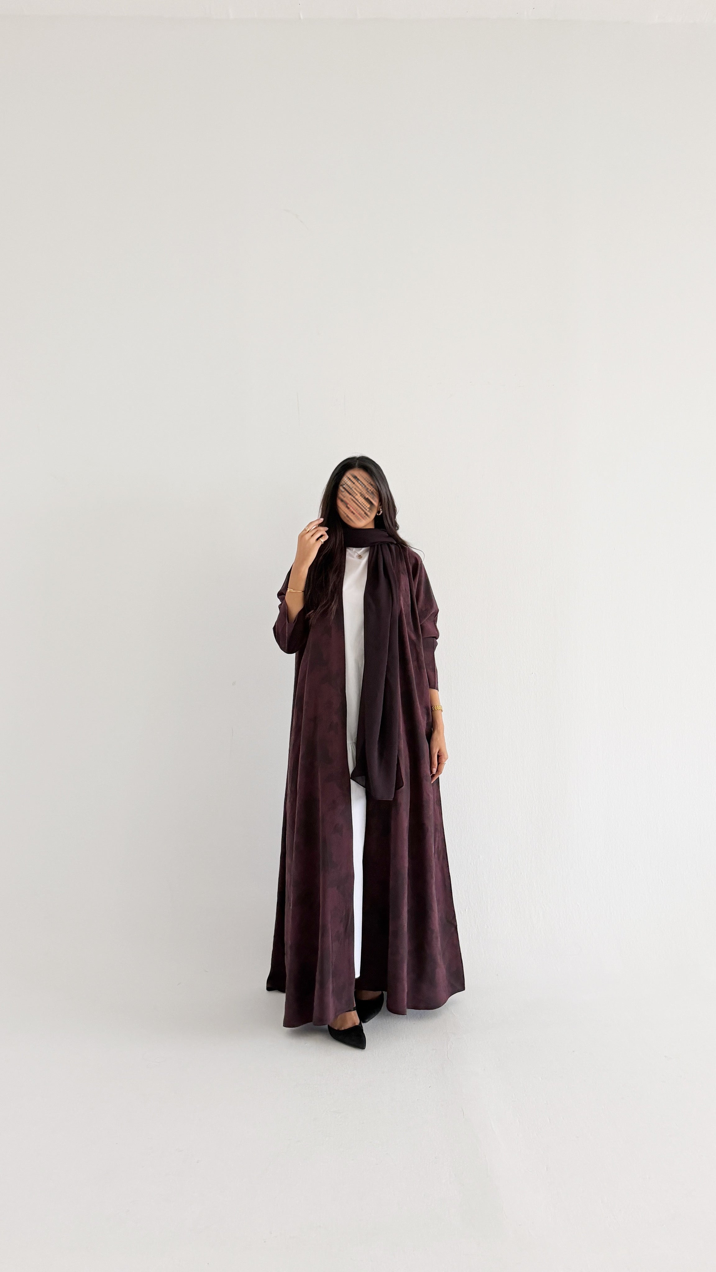 MWT2029 - عباية كريب صيفية - Aya