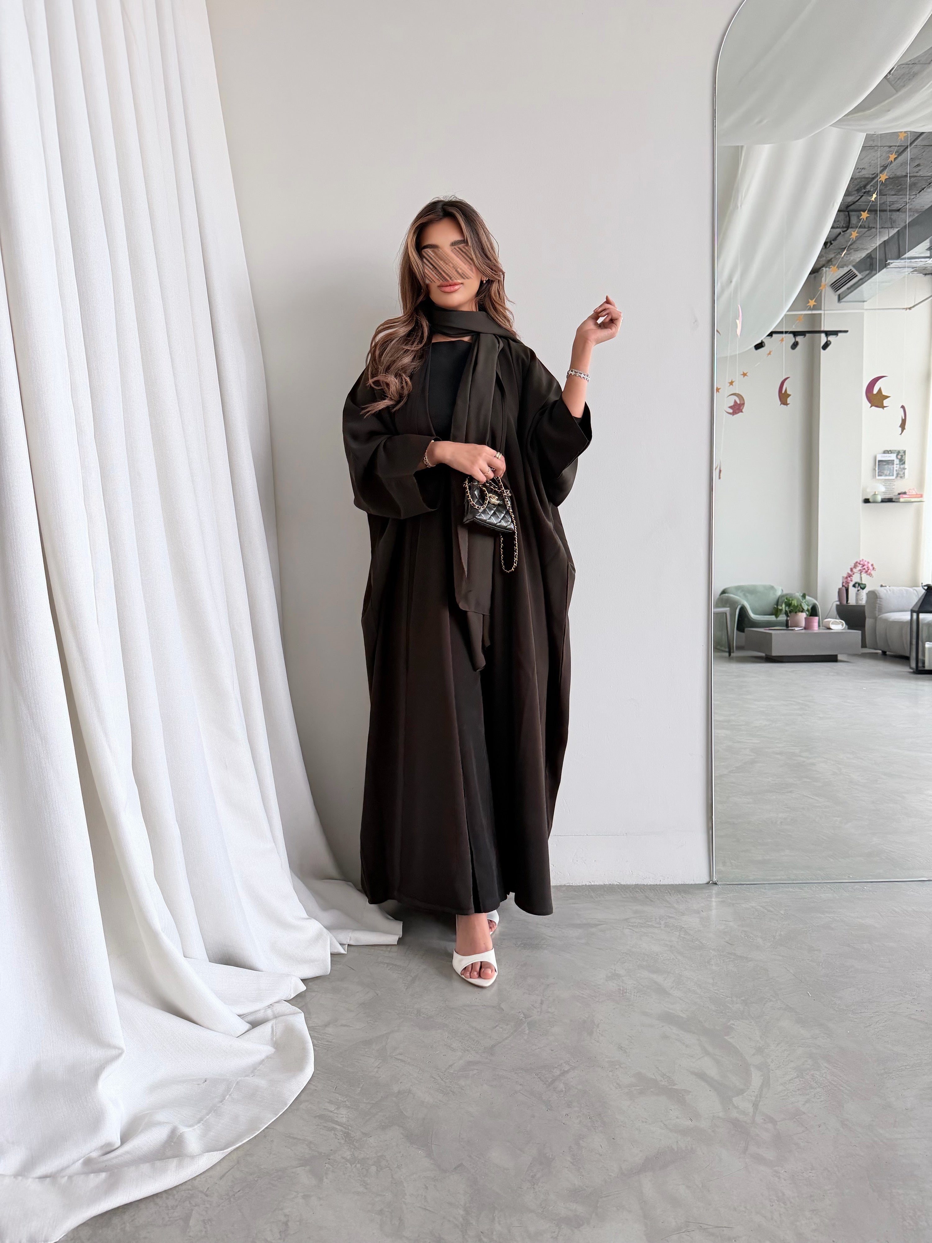 MWT5047 - كريب زيتي ساده قصة نص بشت - Aya