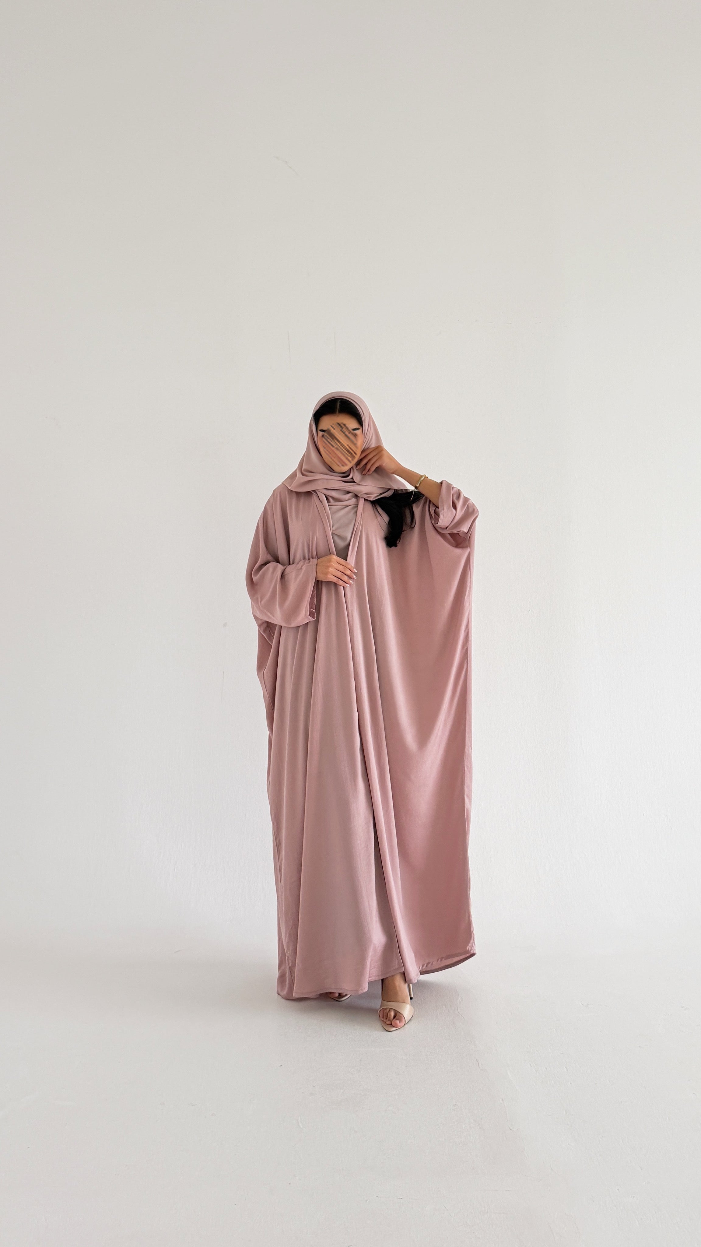 MWT2052 - عباية كريب صيفية - Aya