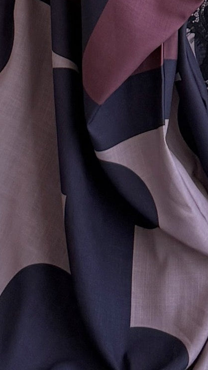 MWT1519 عباية طباعة | Printed Abaya - Aya