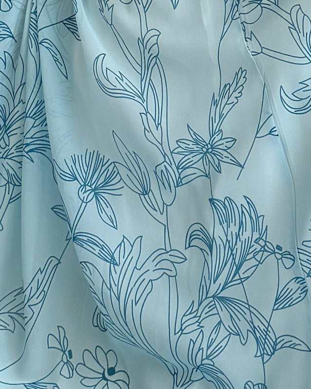 MWT2064 - عباية طباعة صيفية | Summer printed abaya - Aya