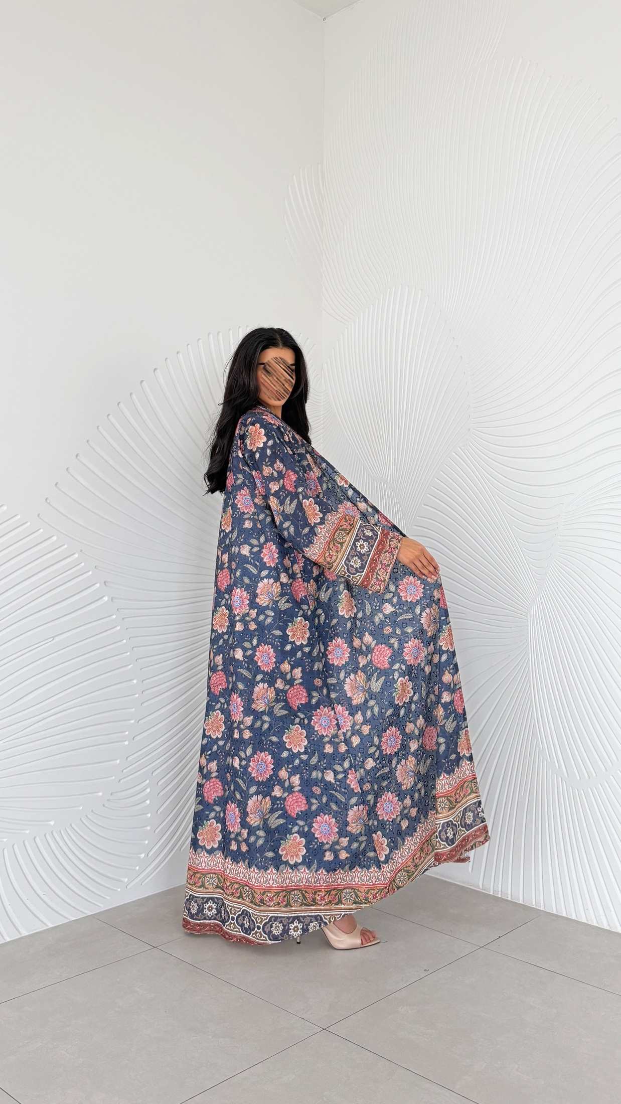 MWT2054 - عباية ركامة مشجرة - Aya