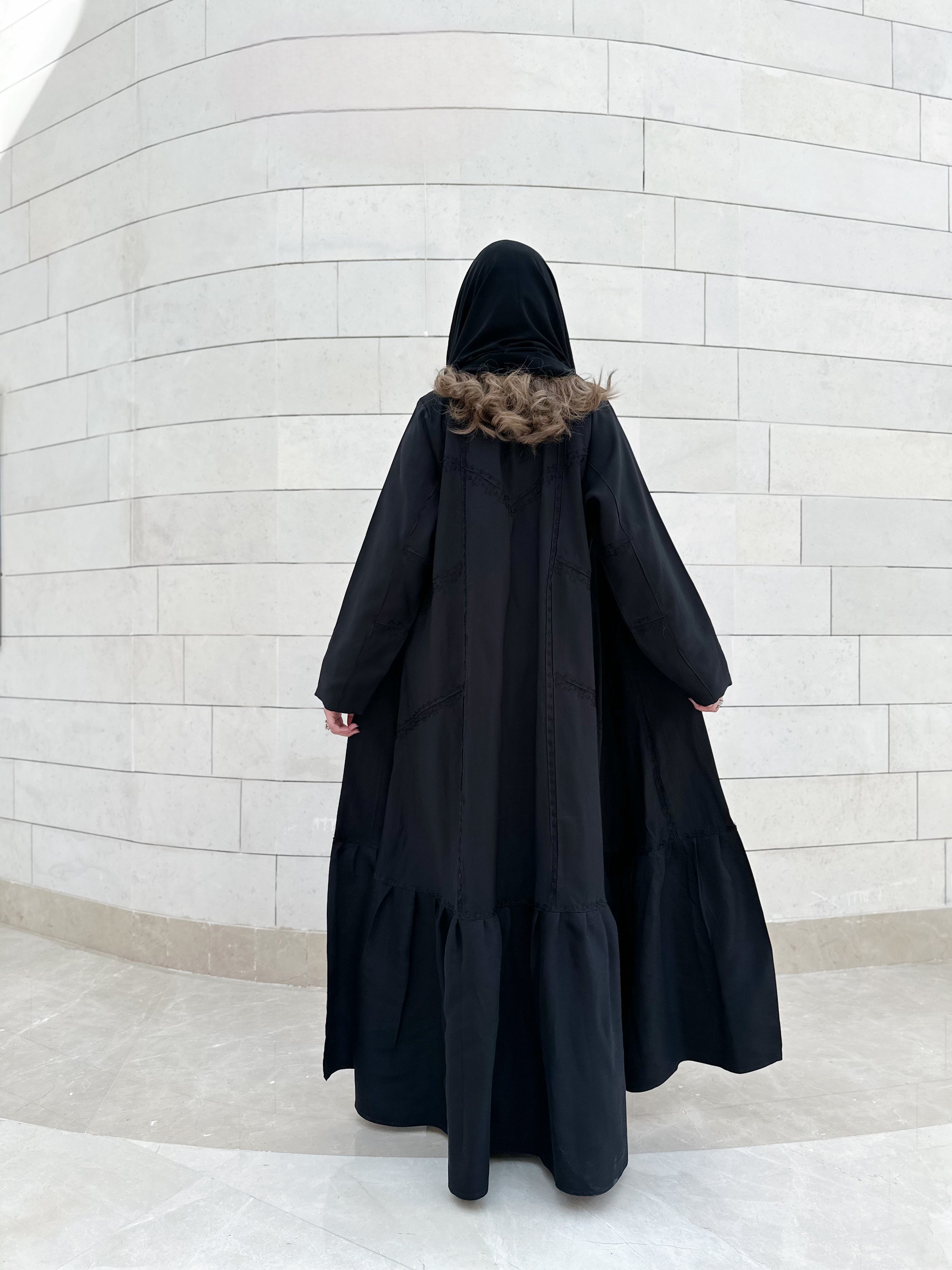 MWT722 - عباية حرير ياباني - Aya