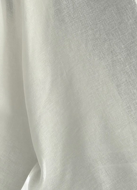 MW2110 - عباية لنن انيقة بقصة نص كلوش عصرية - Aya