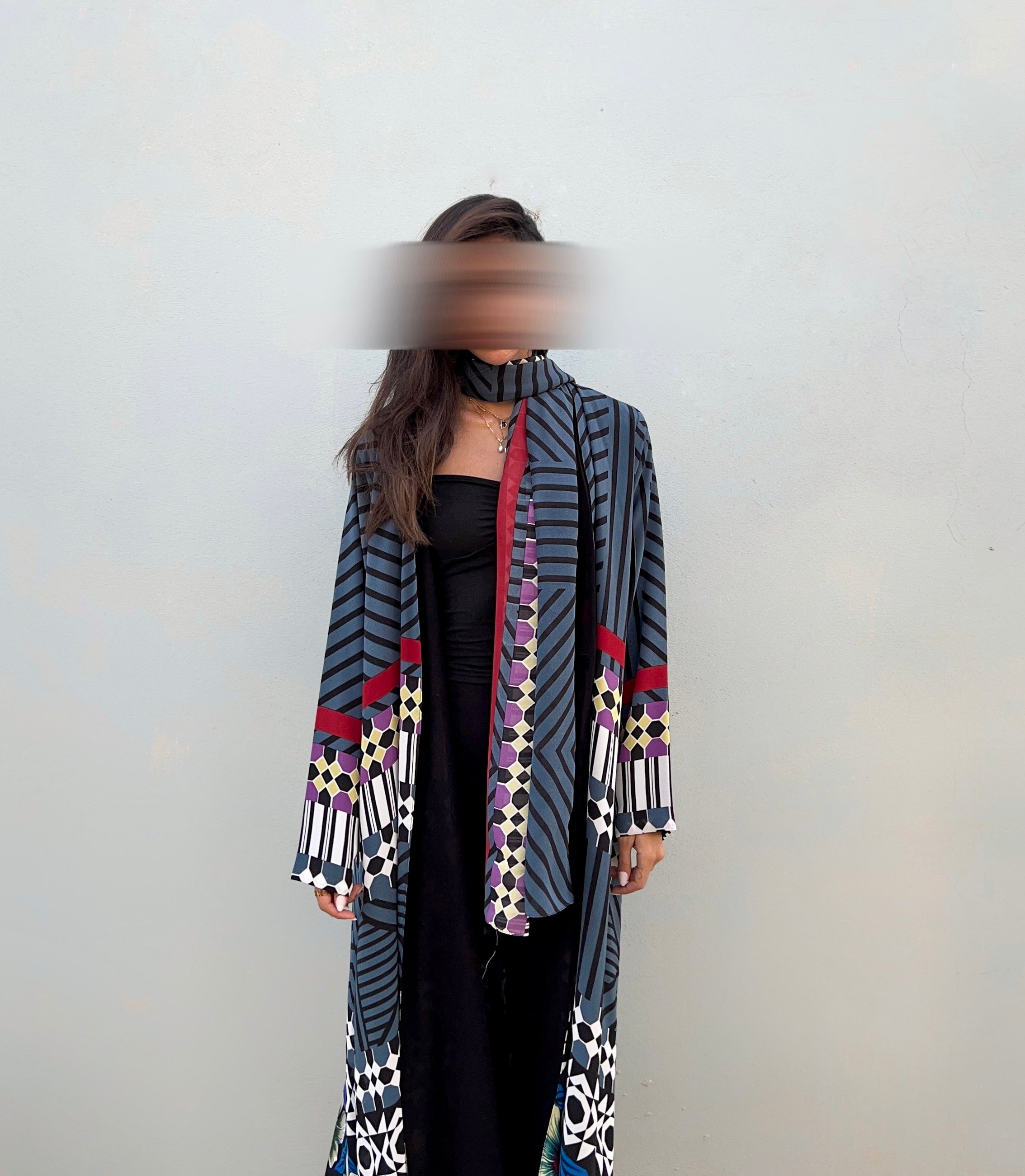 MWT459 - عباية طباعة - Aya