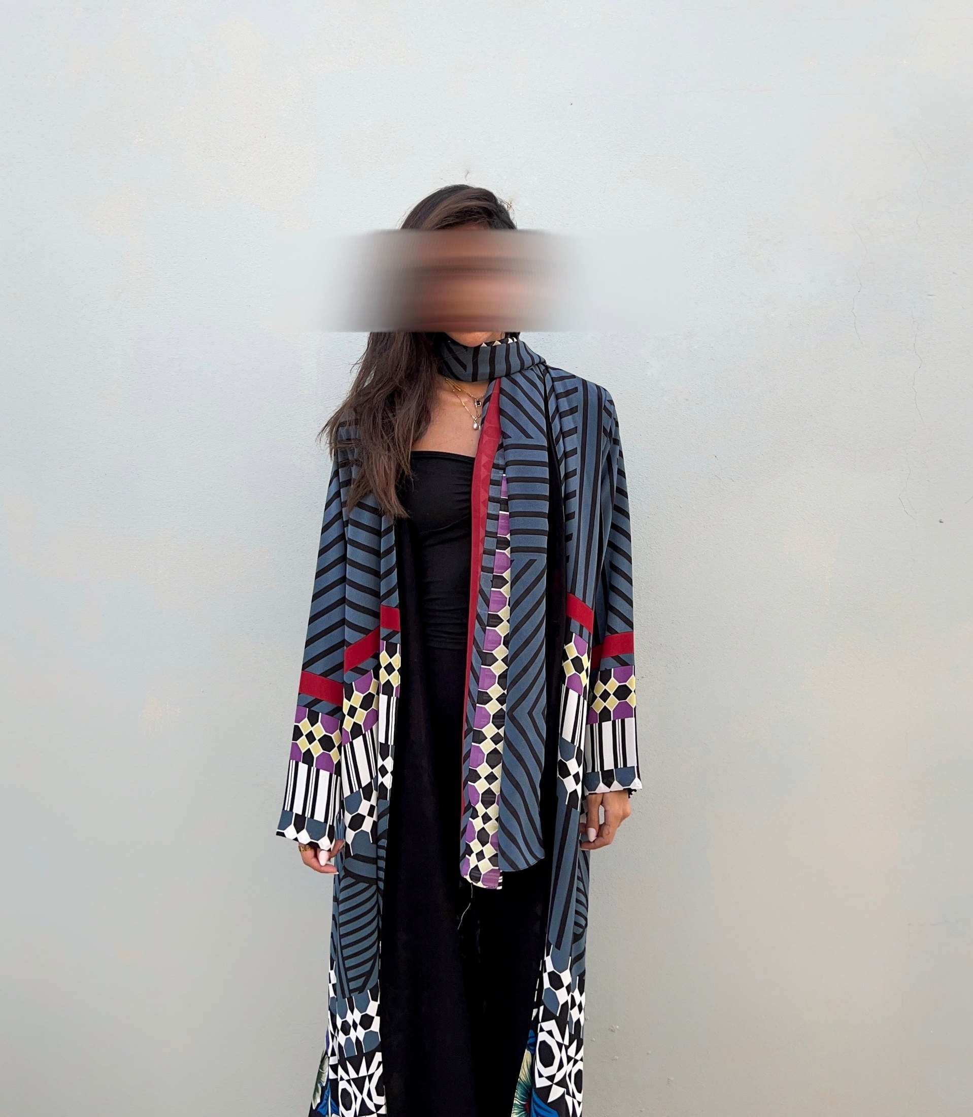MWT459 - عباية طباعة - Aya