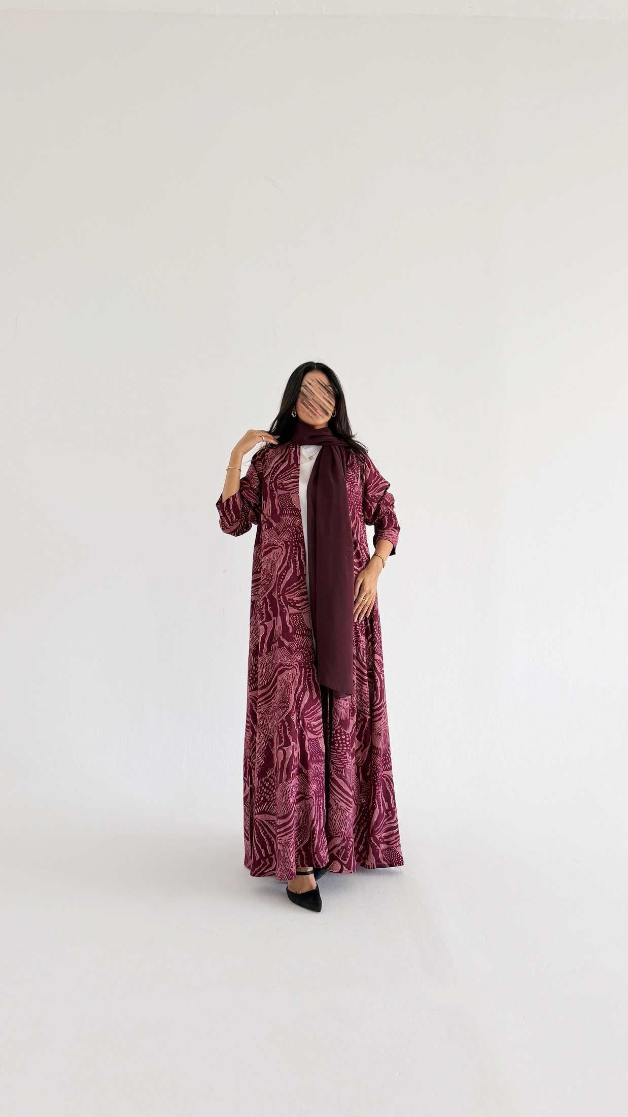 MWT2018 - عباية لنن صيفية | Summer linen abaya - Aya