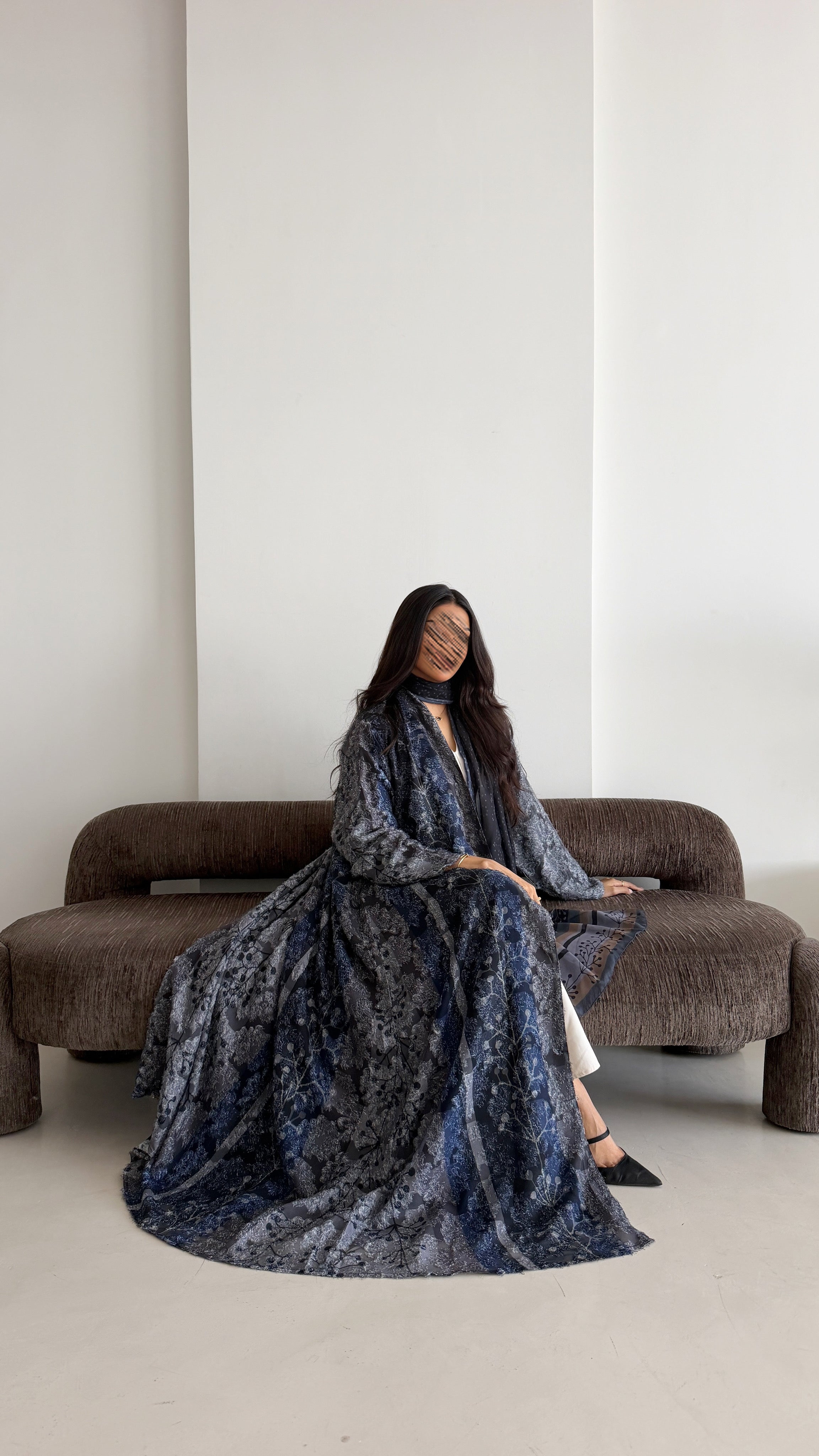 MWT1365 عباية طباعة | Printed Abaya - Aya