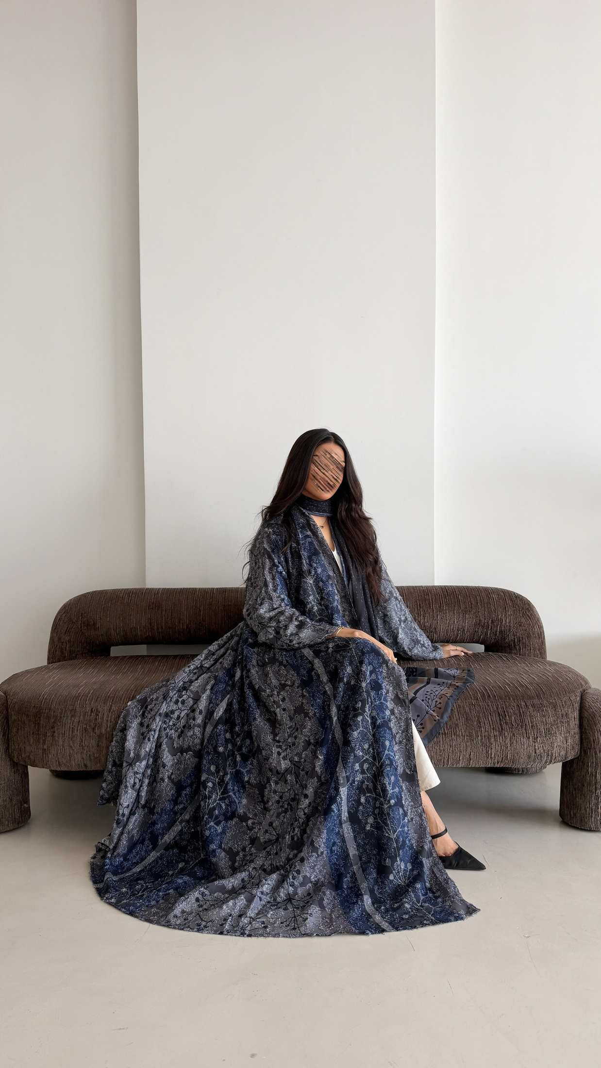 MWT1365 عباية طباعة | Printed Abaya - Aya