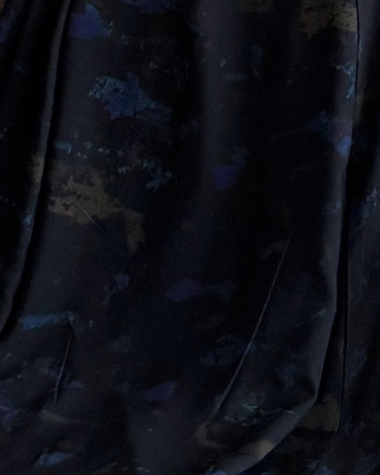 MWT2091 - Printed Chiffon Abaya | عباية شيفون مطبوعة - Aya