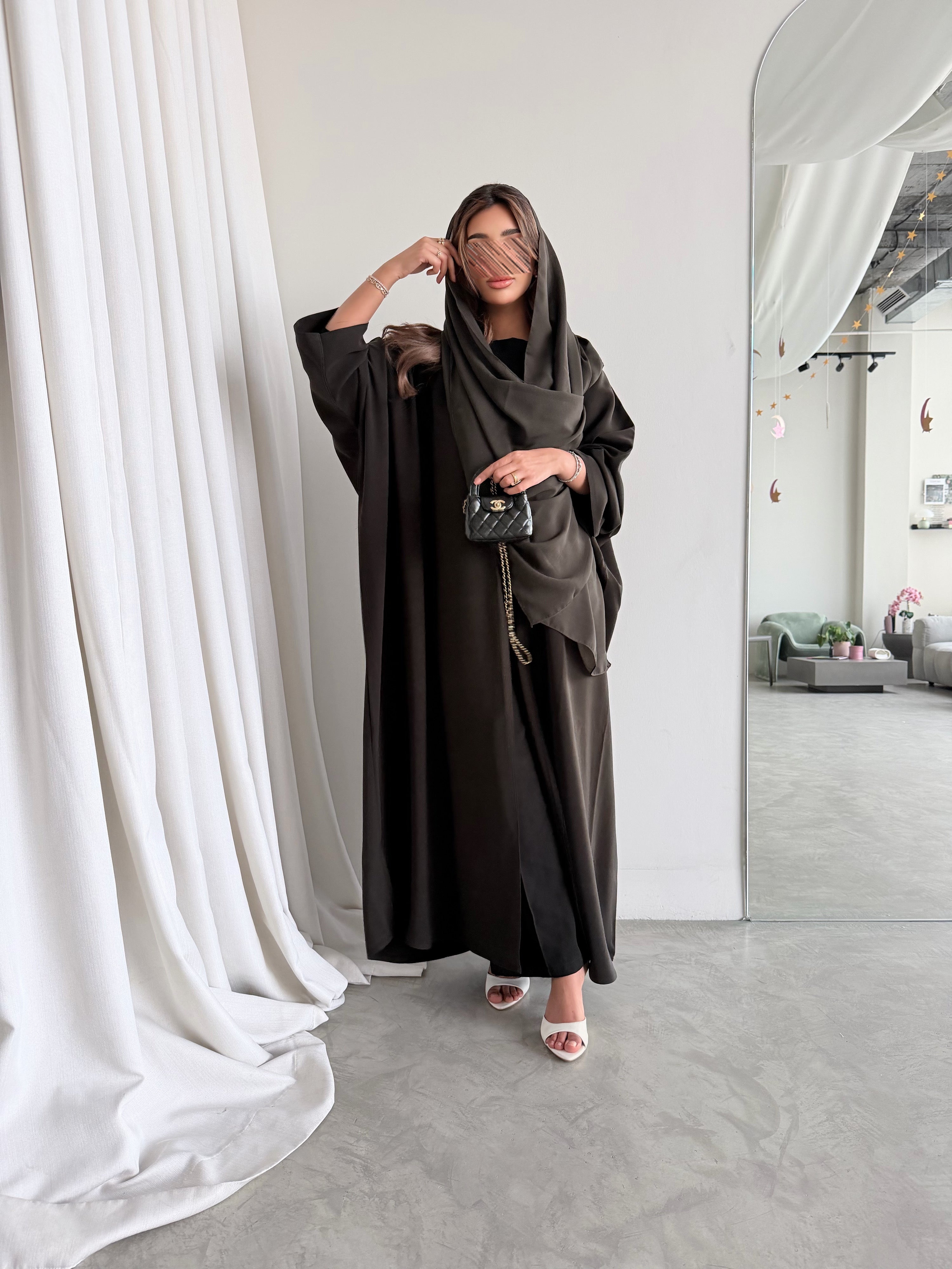 MWT5047 - كريب زيتي ساده قصة نص بشت - Aya