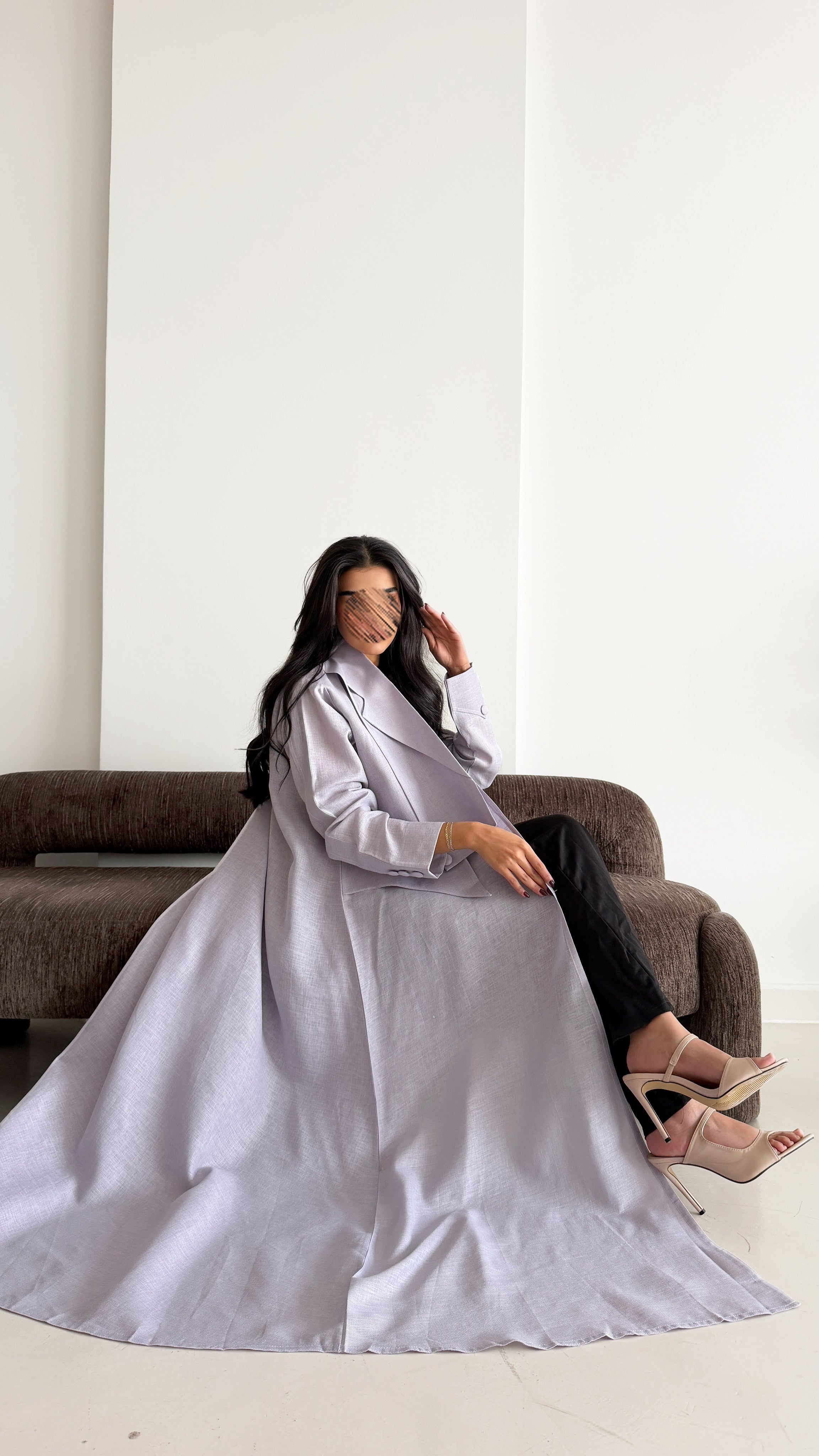 MW1501 - عباية لنن بيج صيفية - Aya