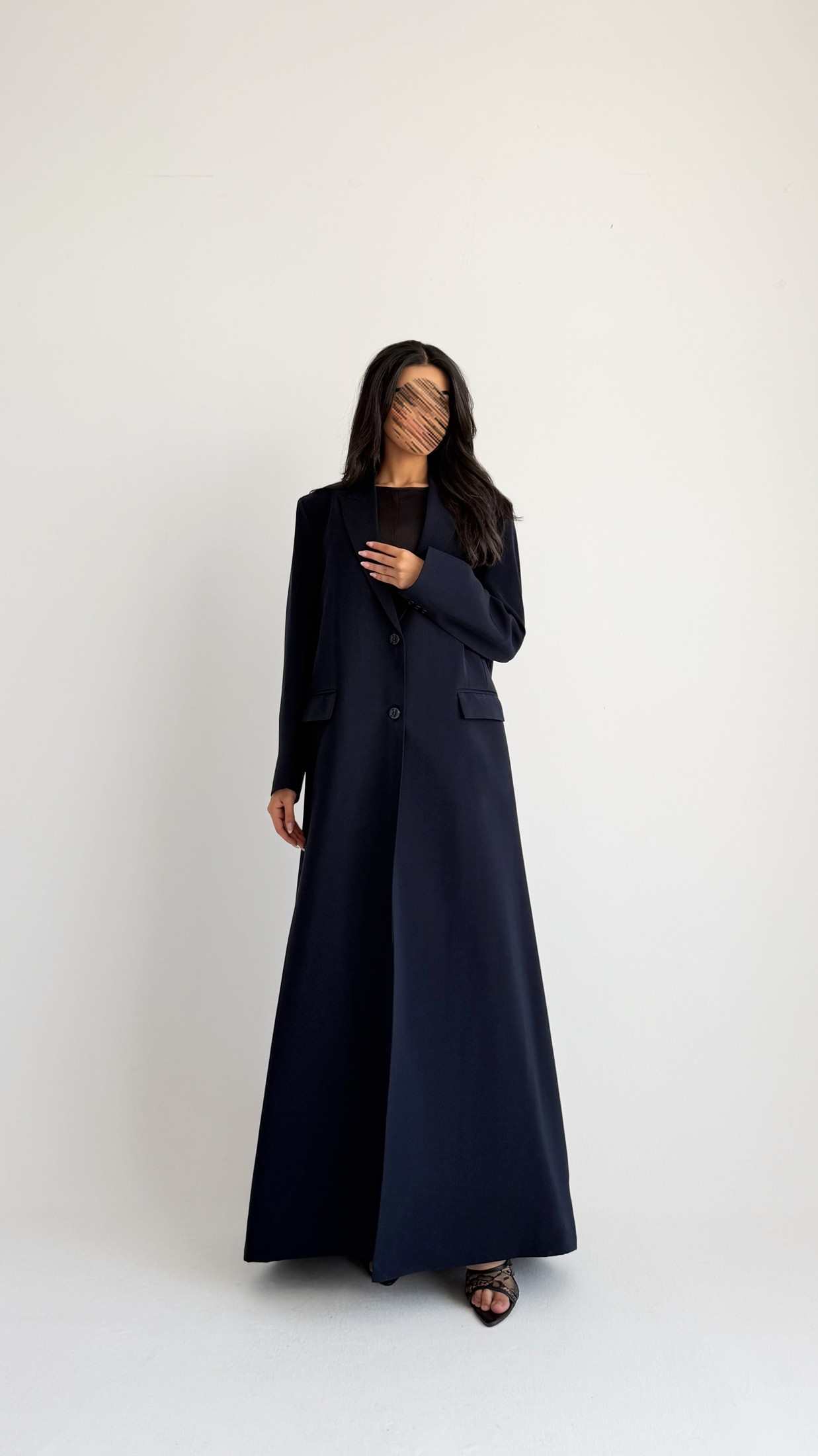 MWT1215 - عباية بليزر| Blazer Abaya - Aya