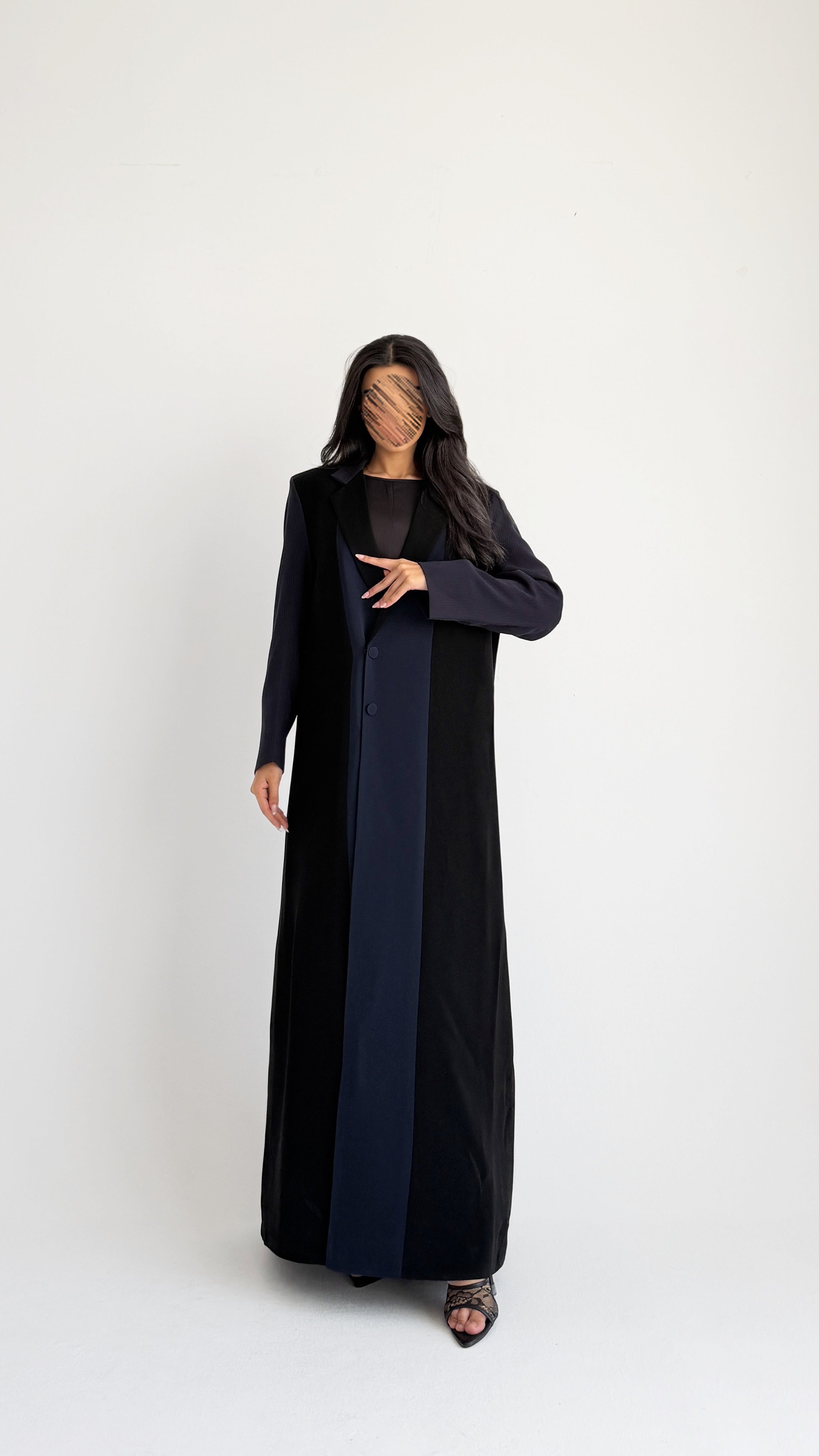 MWT1213 - عباية بليزر| Blazer Abaya