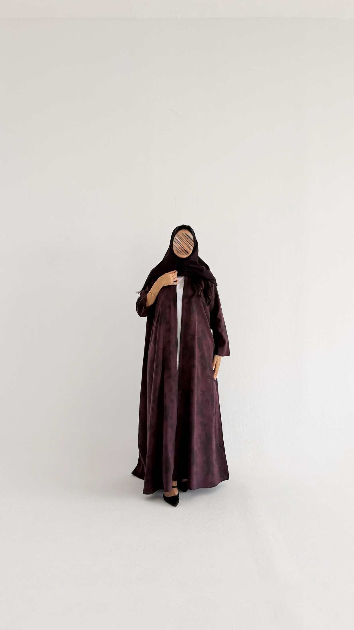 MWT2029 - عباية كريب صيفية - Aya