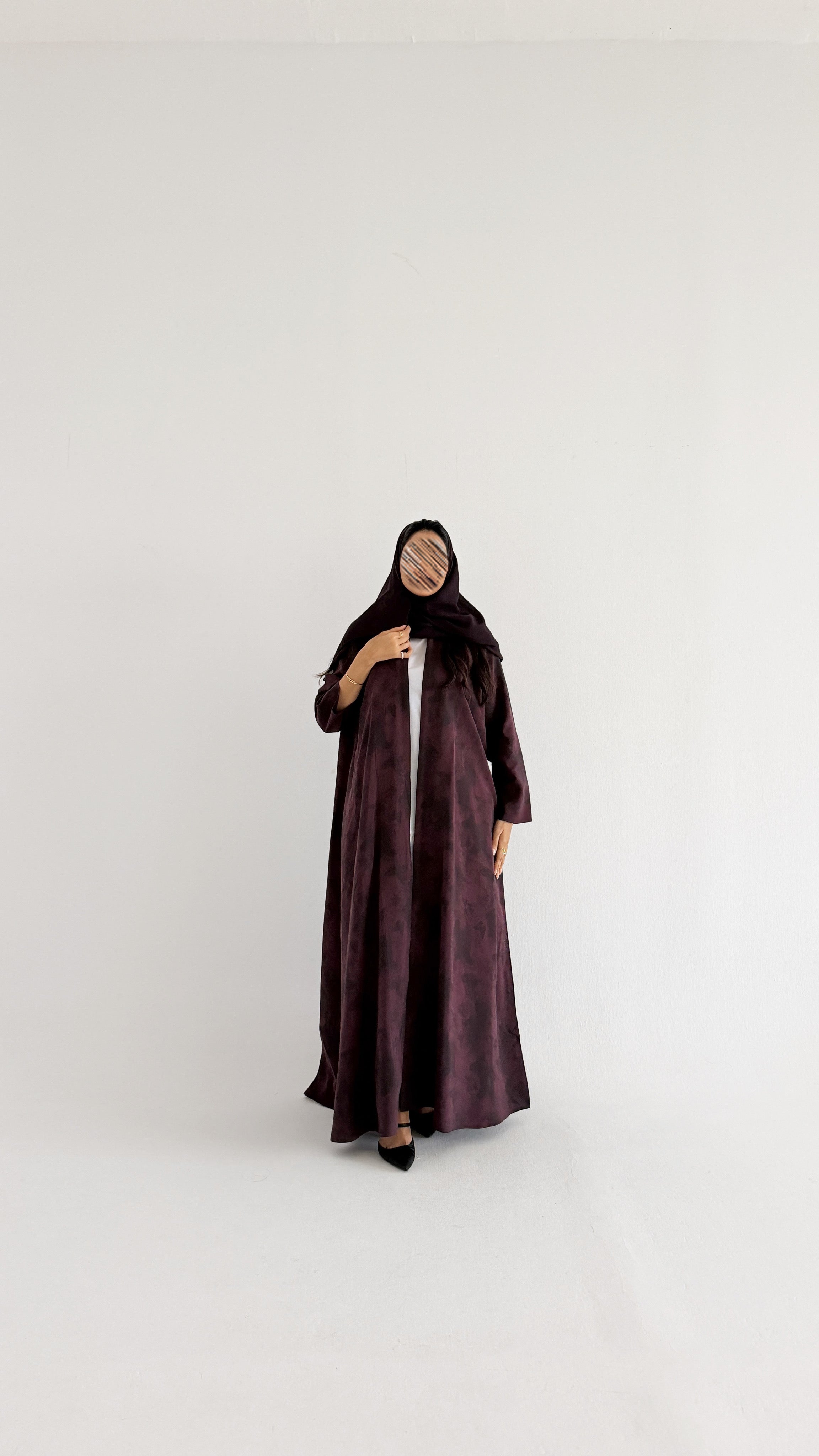 MWT2029 - عباية كريب صيفية - Aya