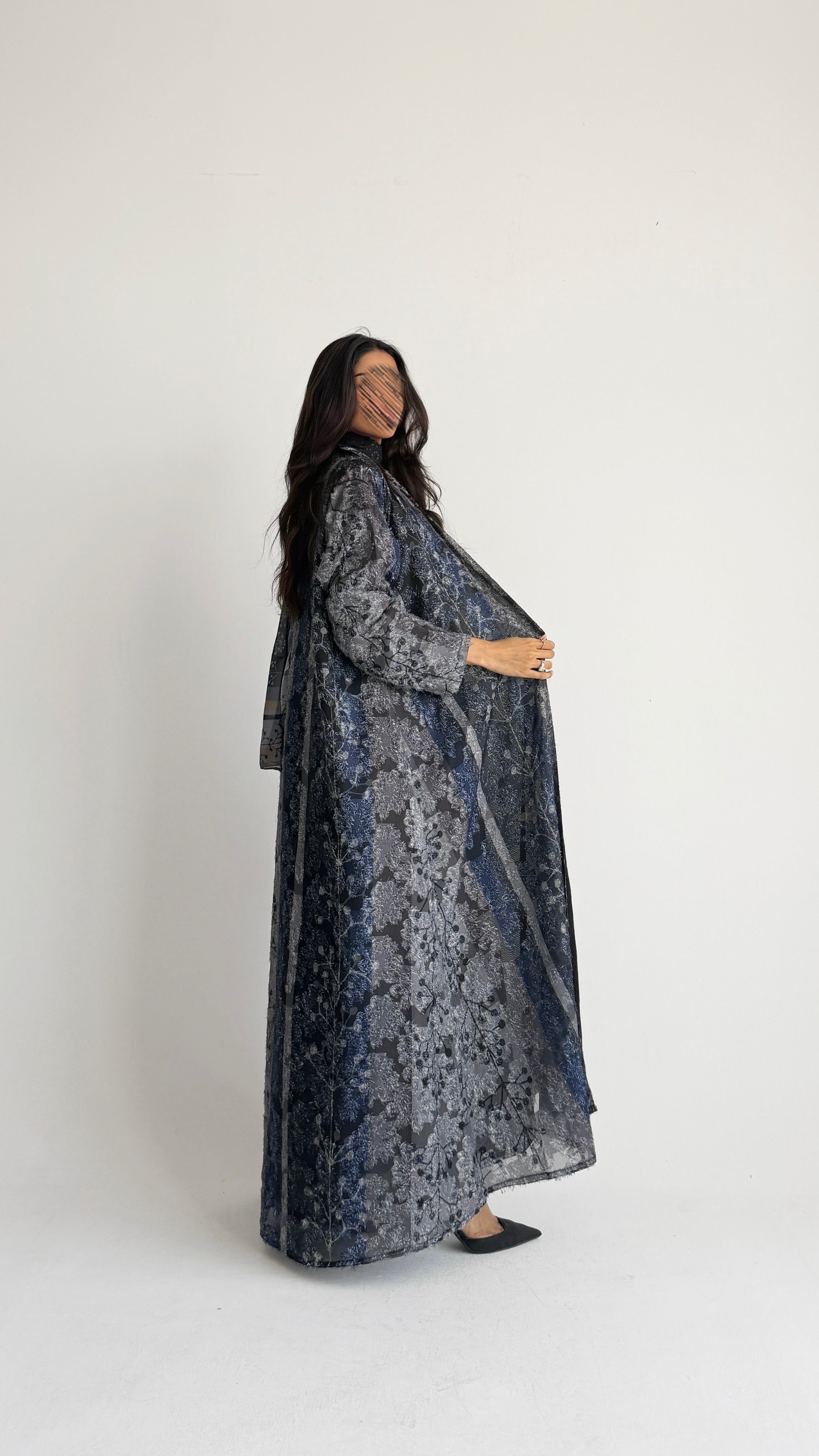 MWT1365 عباية طباعة | Printed Abaya - Aya