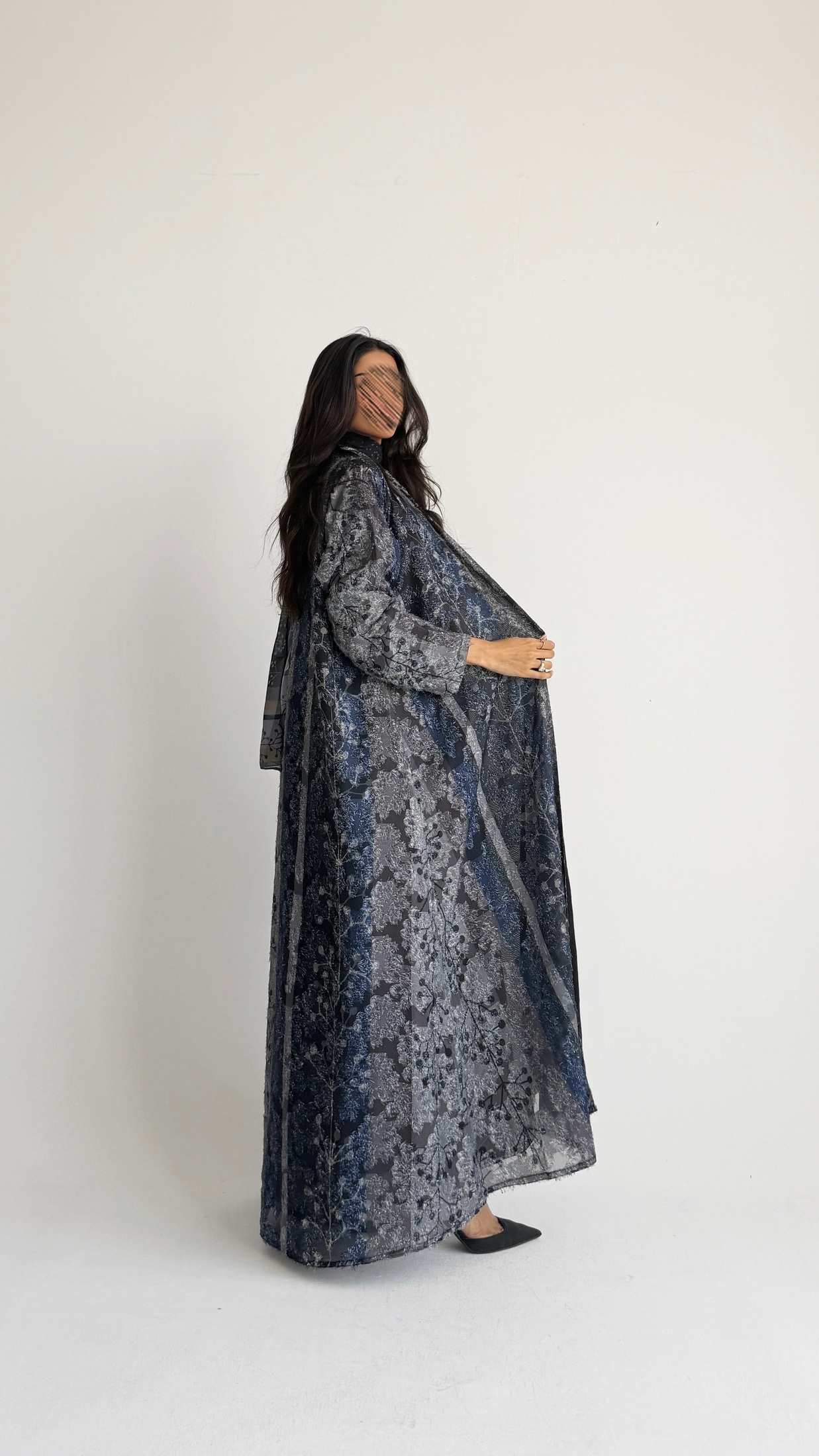 MWT1365 عباية طباعة | Printed Abaya - Aya