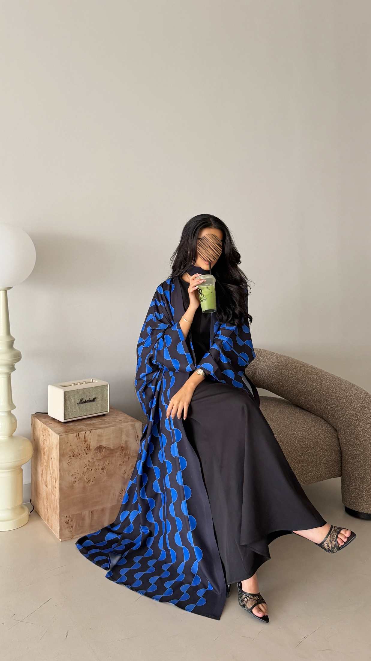 MWT2095 - Summer Printed Abaya | عباية صيفية طباعة - Aya