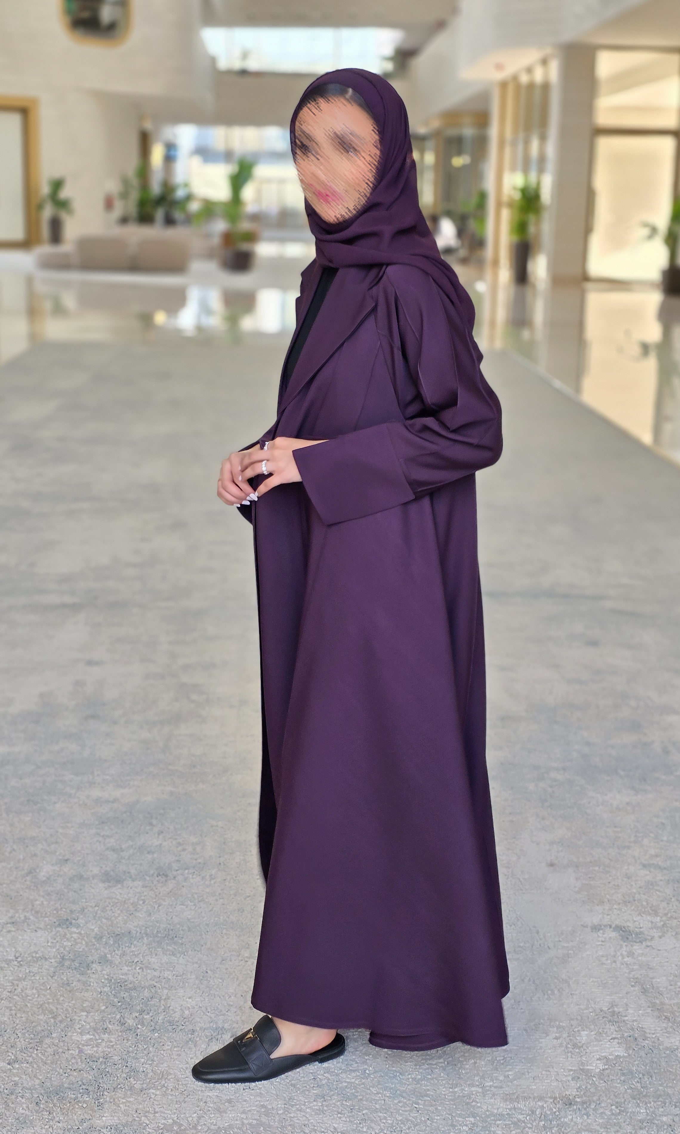 MWT639 - عباية موفي بليزر - Aya