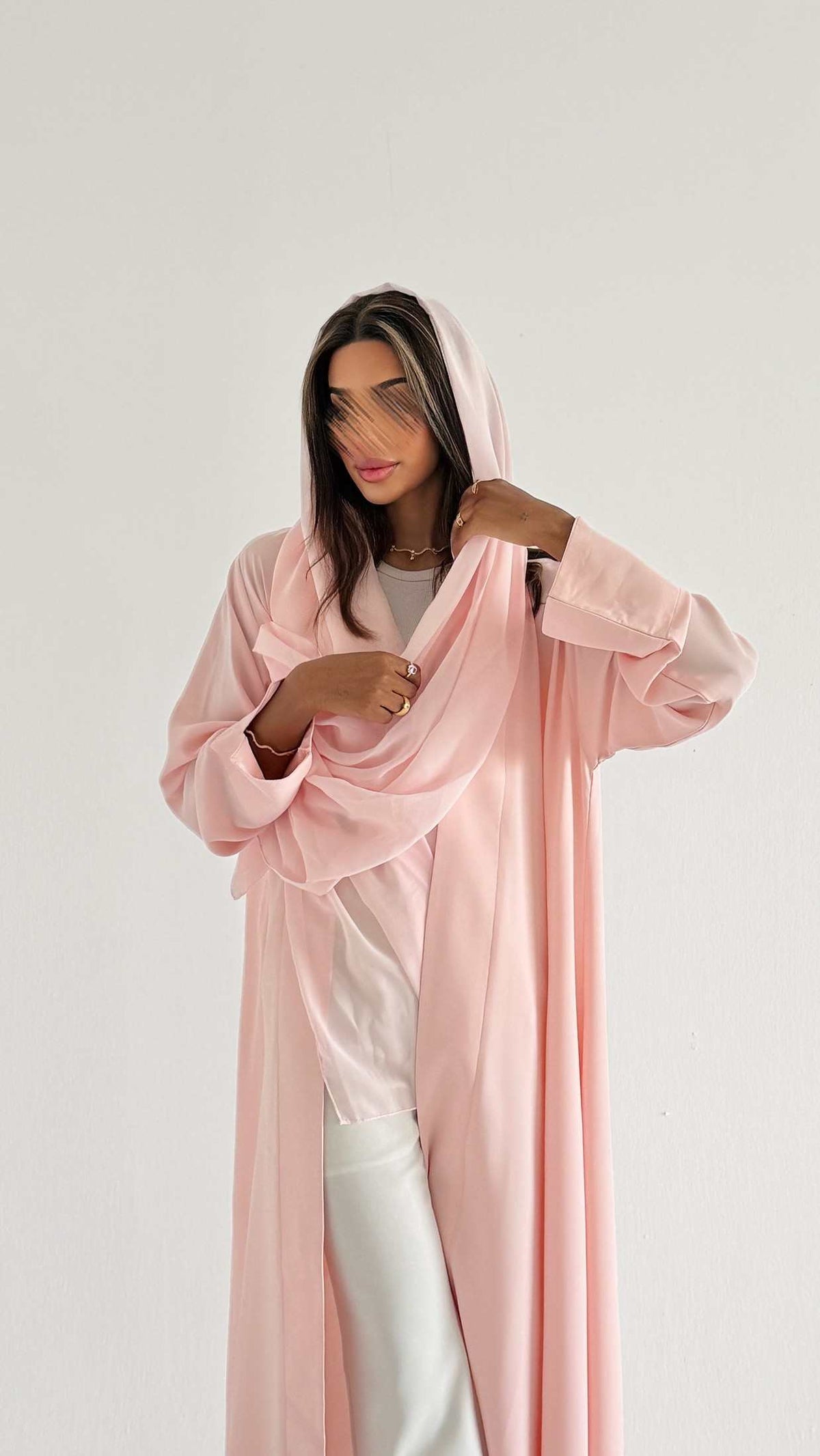 MWT1530 عباية كريب بيسك|Basic Crepe Abaya - Aya