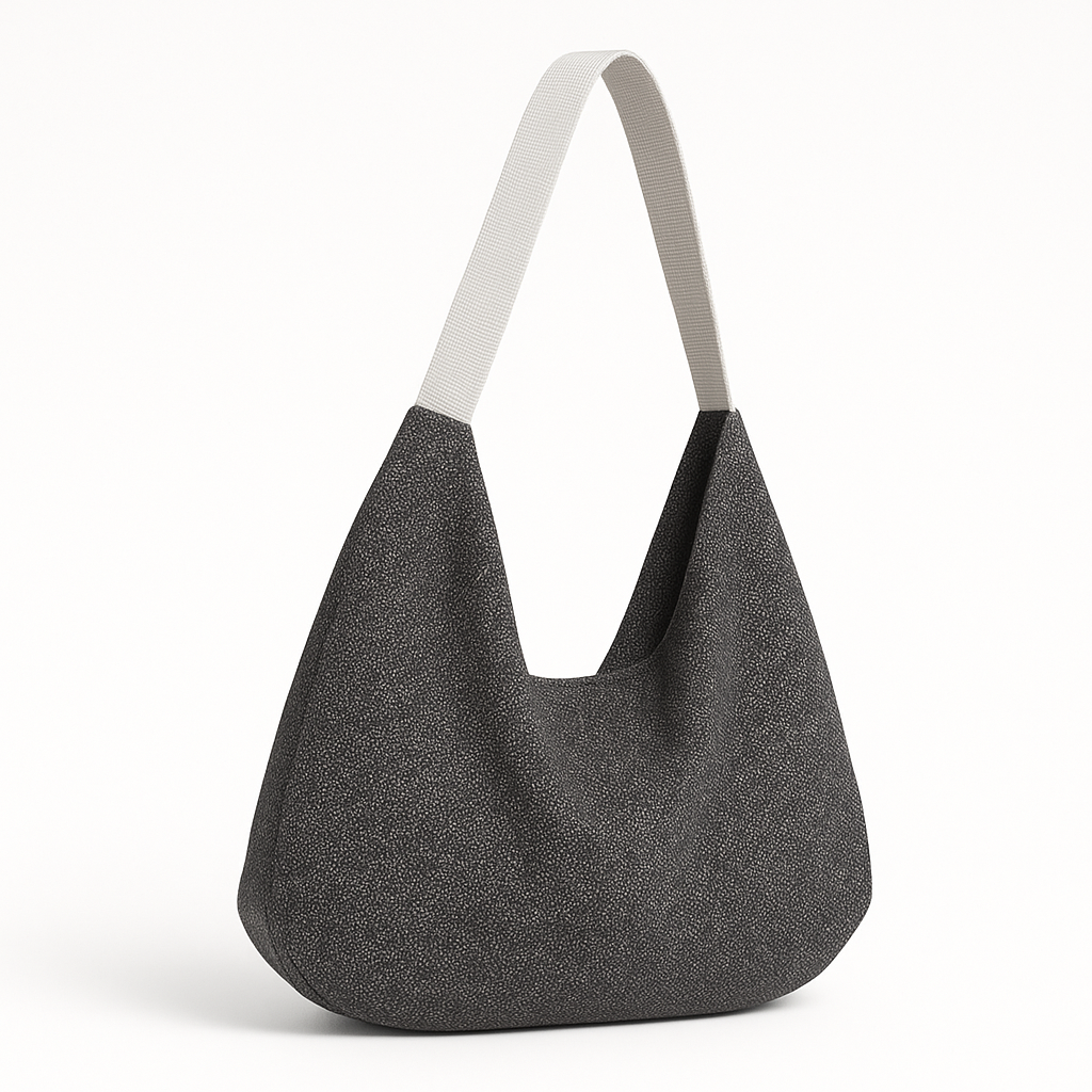 MWB0700 - شنطة هوبو كتان  سميكة وعملية - Aya