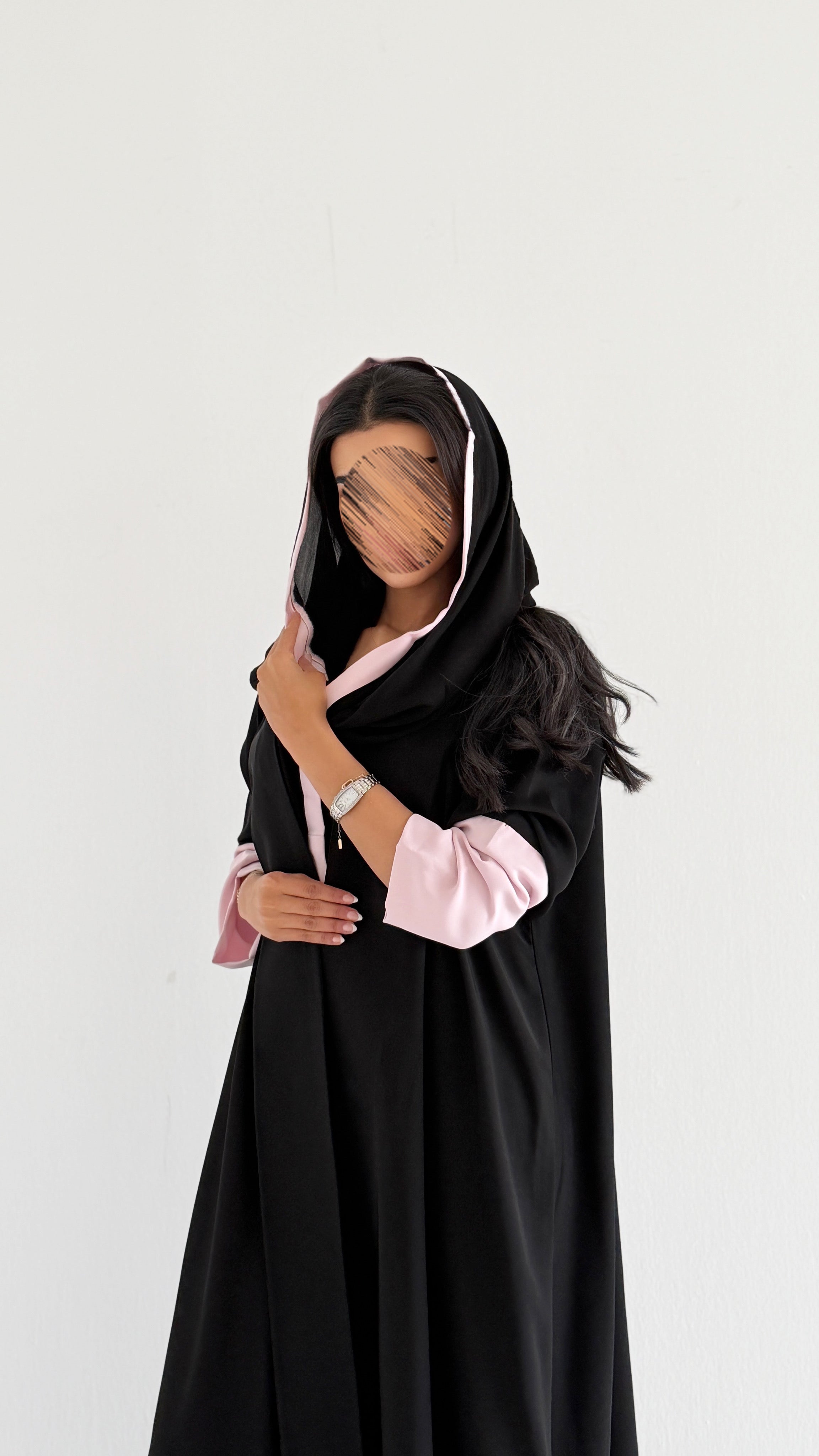 MW2171 - عبايه كريب راقيه وحصرية - Aya