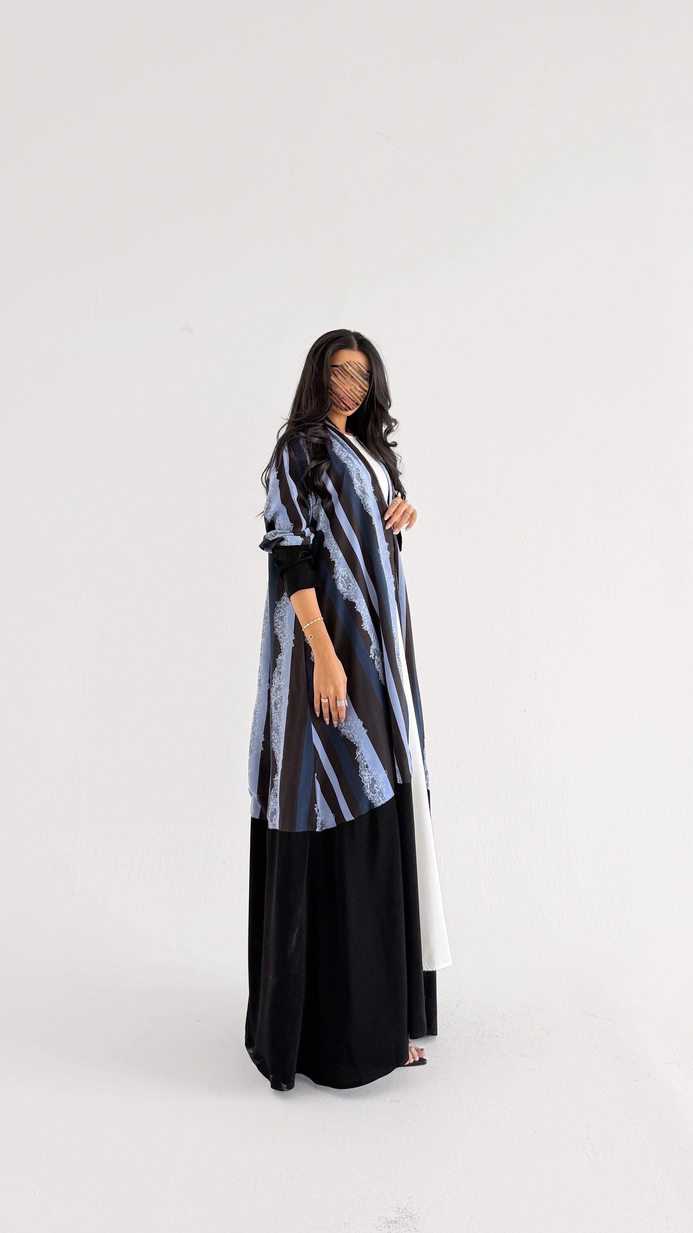 MWT1549 عباية طباعة | Printed Abaya
