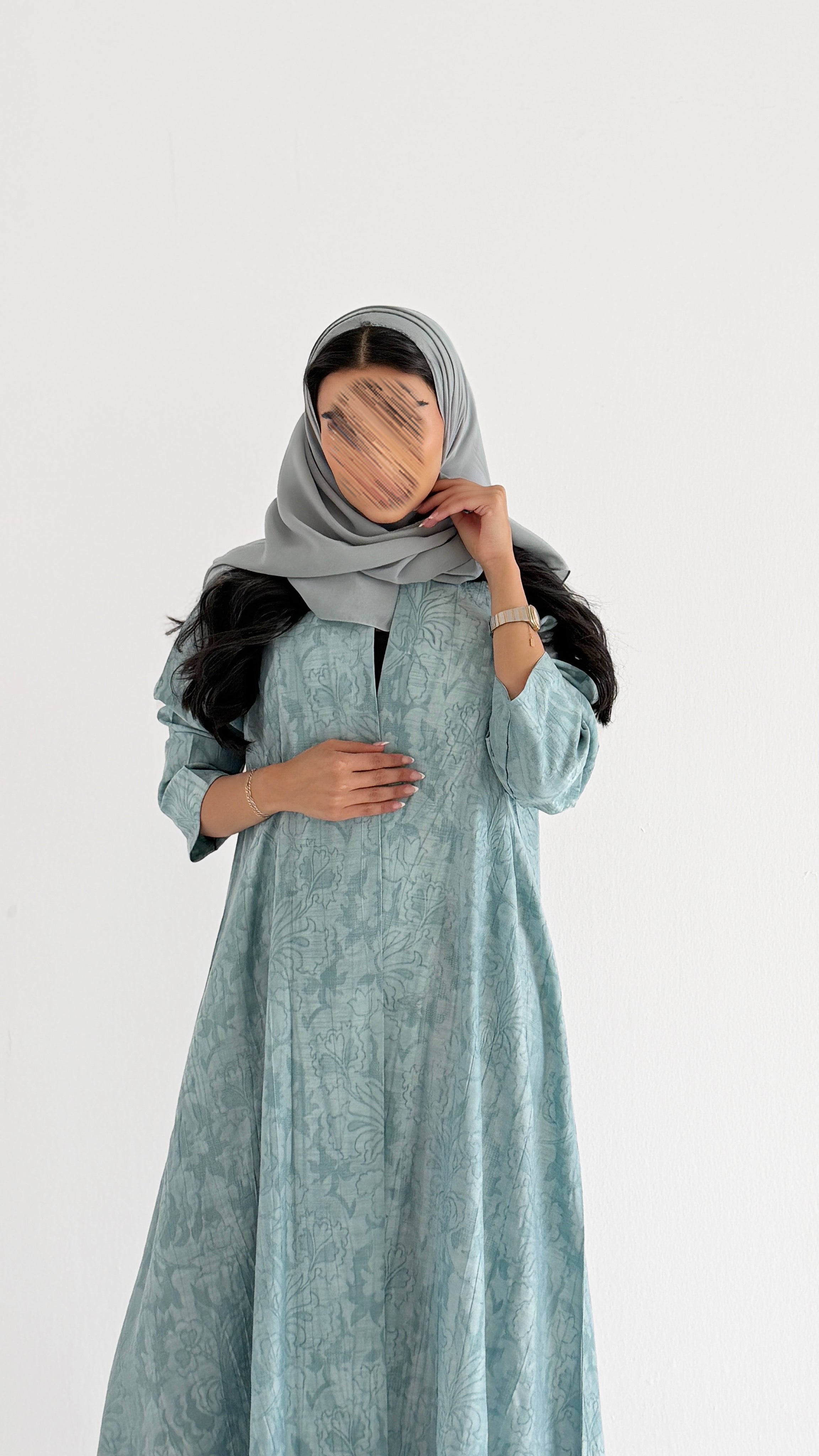 MWT5076 - لينن سماوي مورد قصة كلوش - Aya