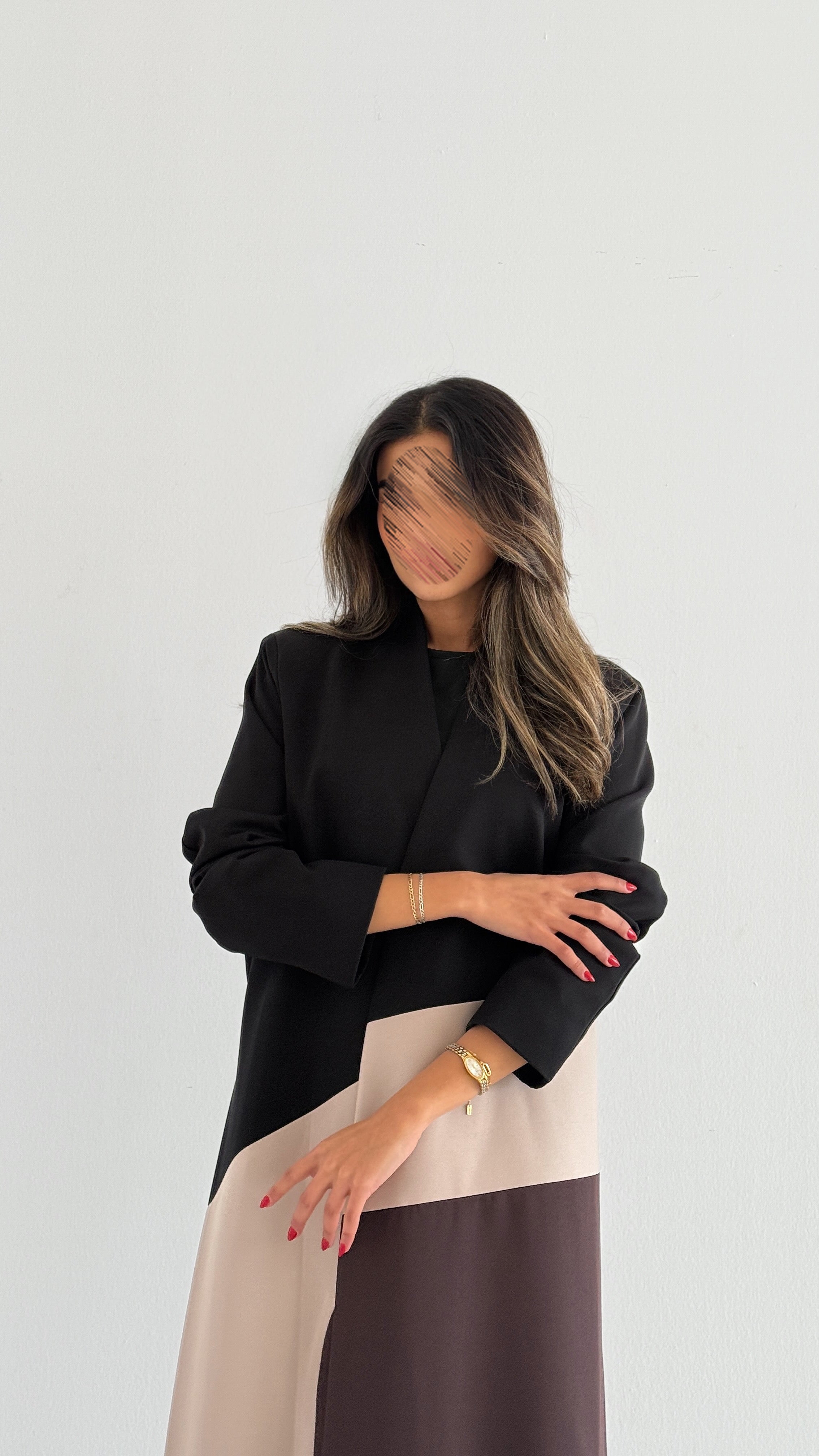 MWT739 -عباية بليزر رسمية |Formal Abaya - Aya