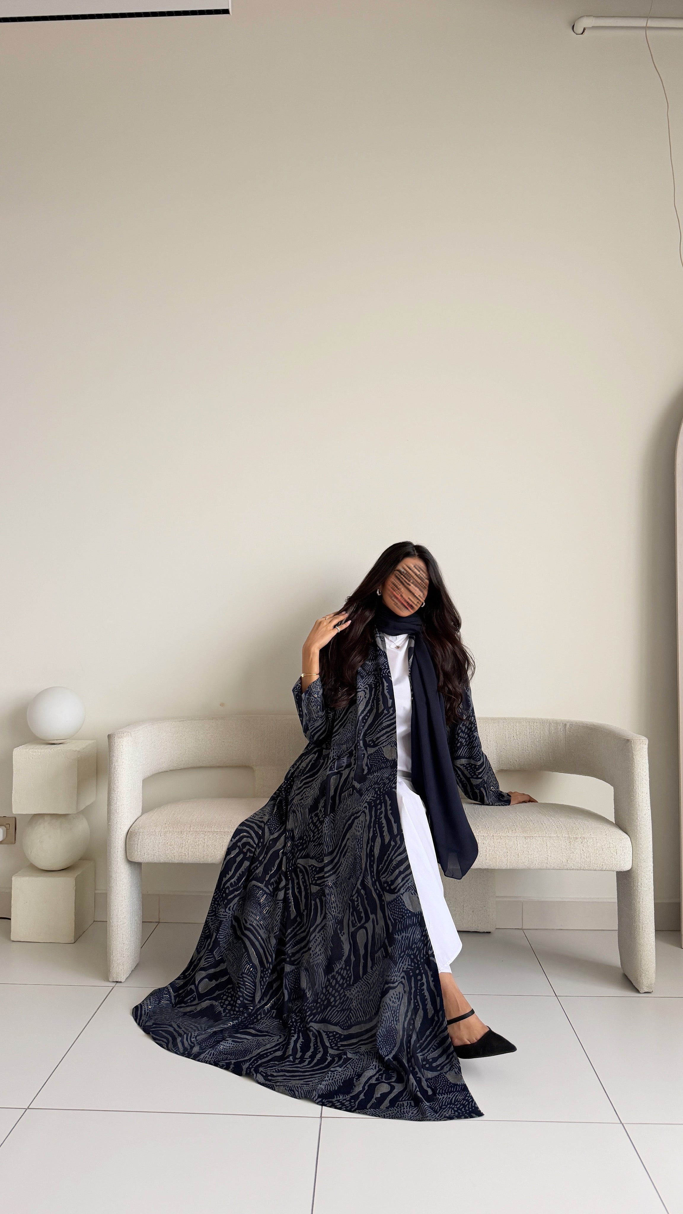 MWT2020 - عباية لنن صيفية | Summer linen abaya - Aya