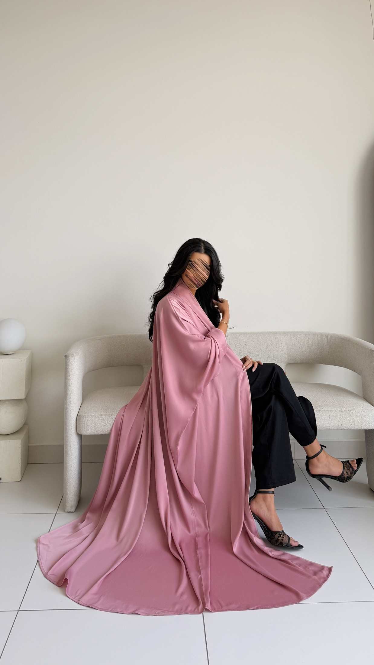 MWT2105 - عباية صيفية خفيفة | Light Summer Abaya