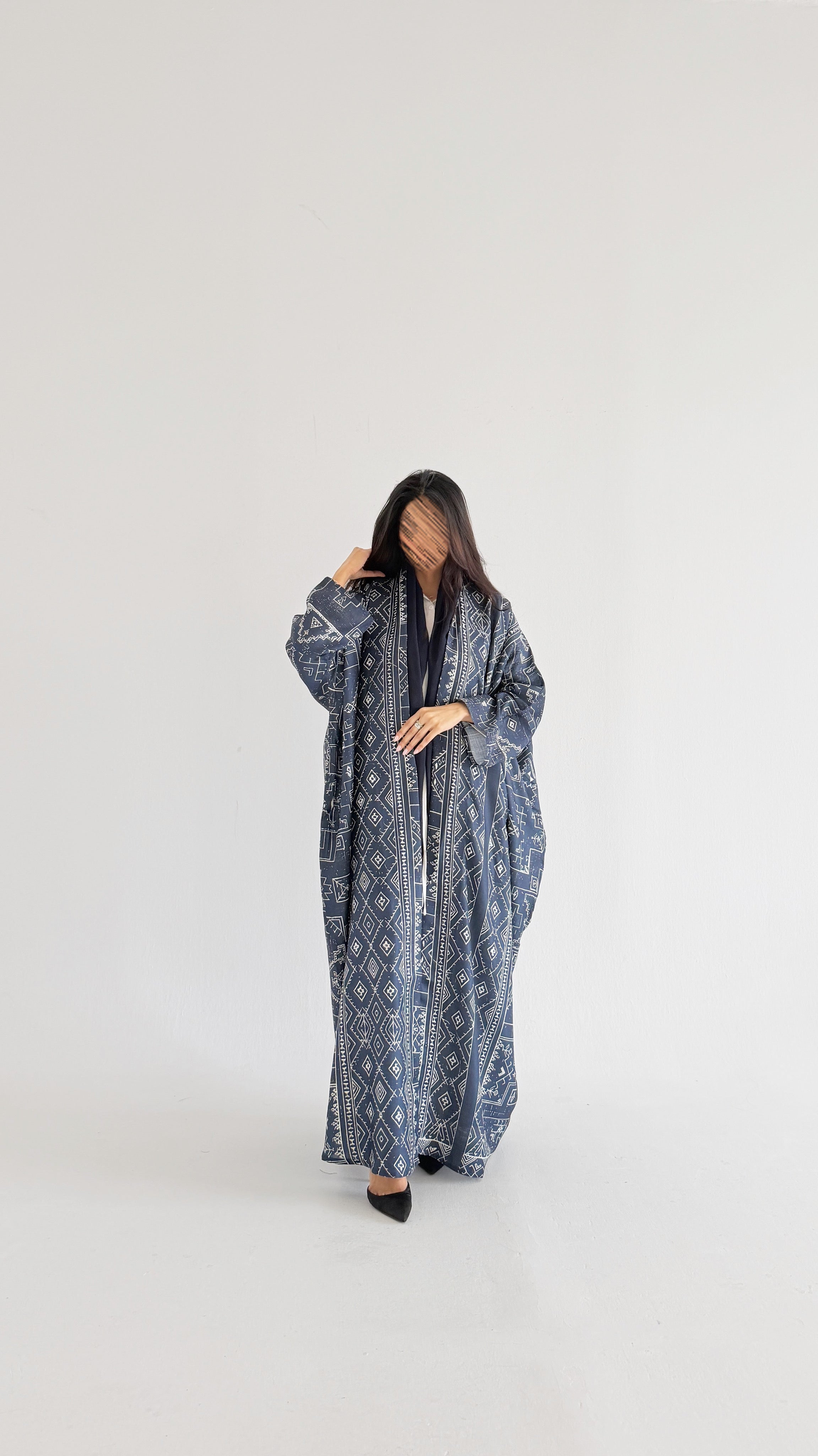 MWT2019 - عباية لنن صيفية | Summer linen abaya - Aya