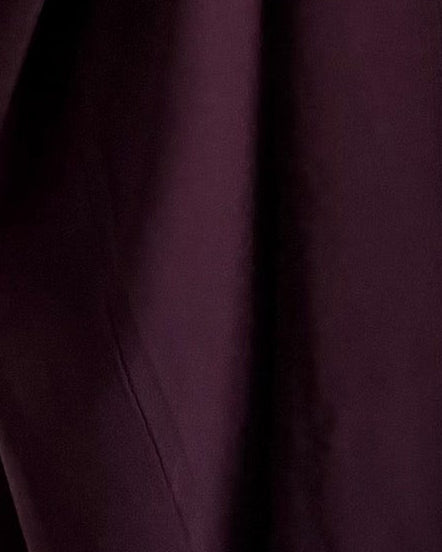 MWT5044 - قماش كريب عنابي قصة نص بشت - Aya