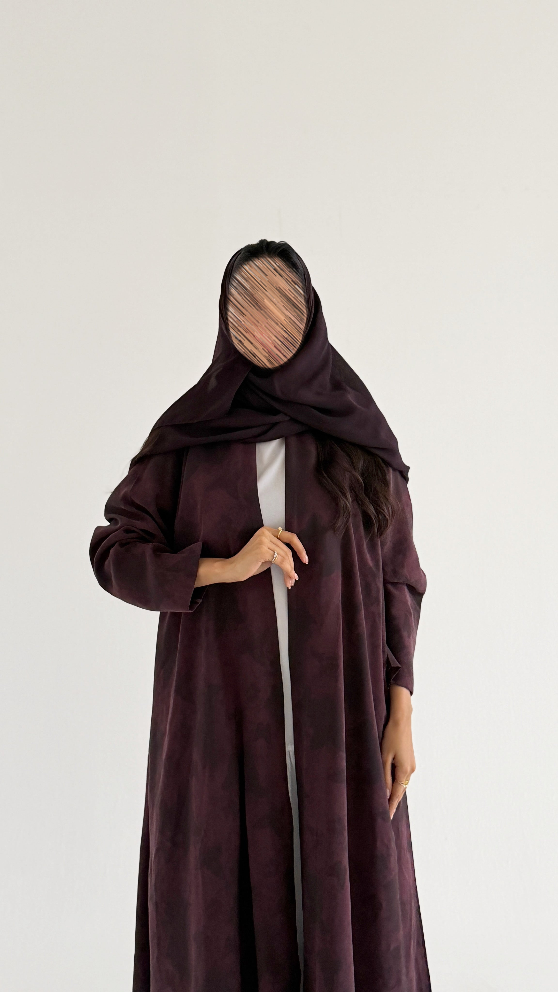 MWT2029 - عباية كريب صيفية - Aya