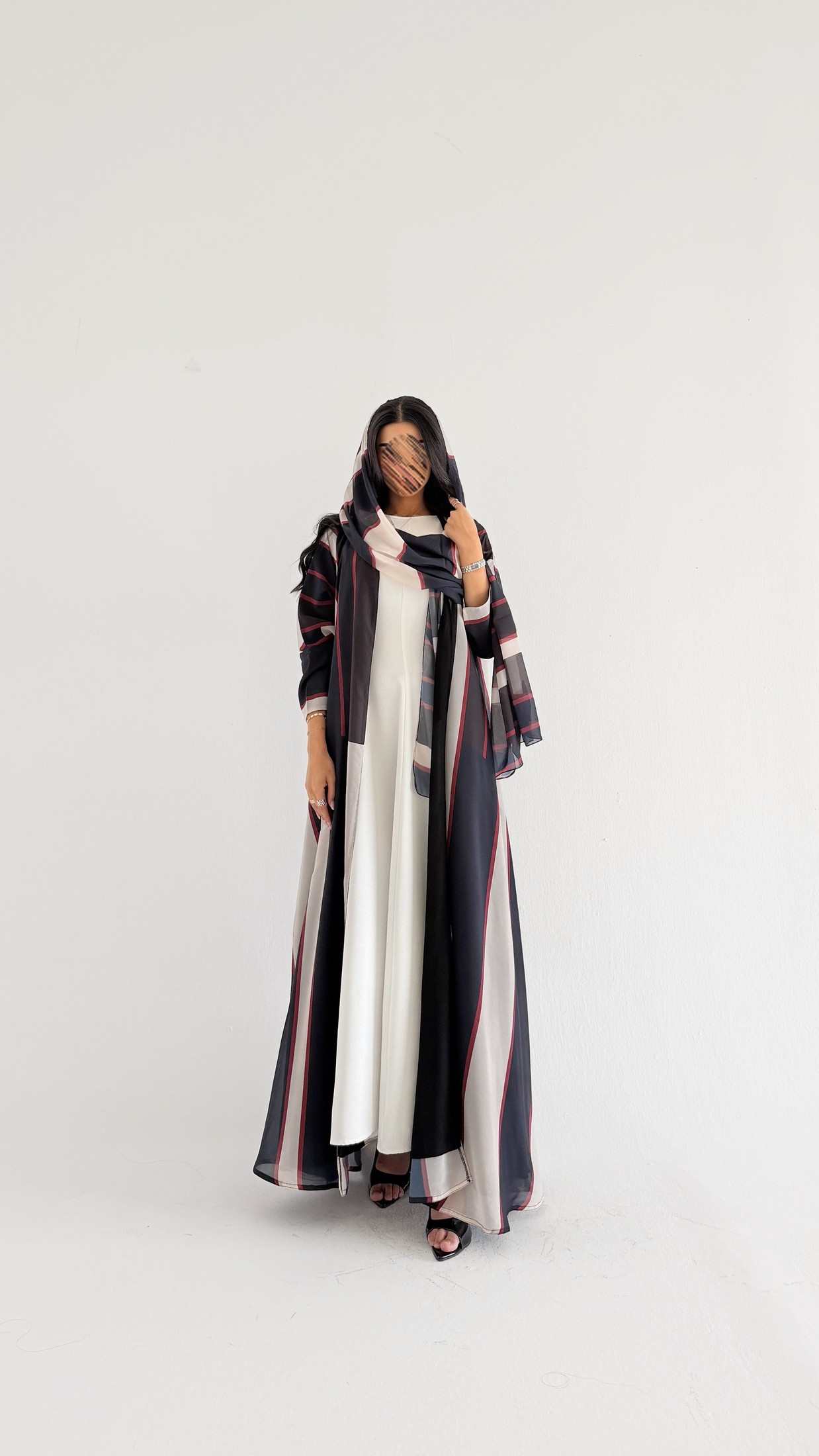 MWT1539 عباية طباعة | Printed Abaya