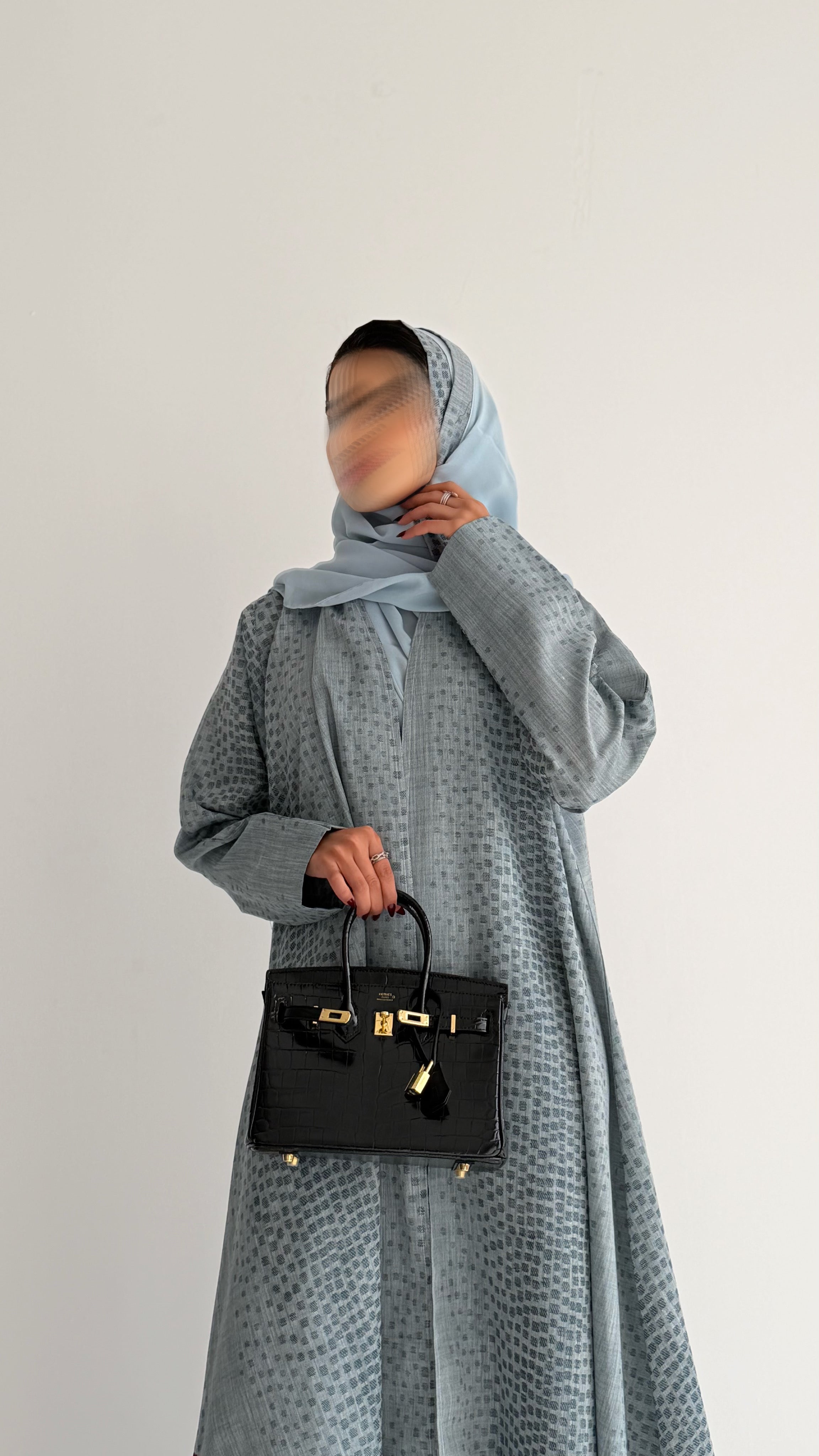 MWT718 - Tiffany linen abaya | عباية لنن - Aya