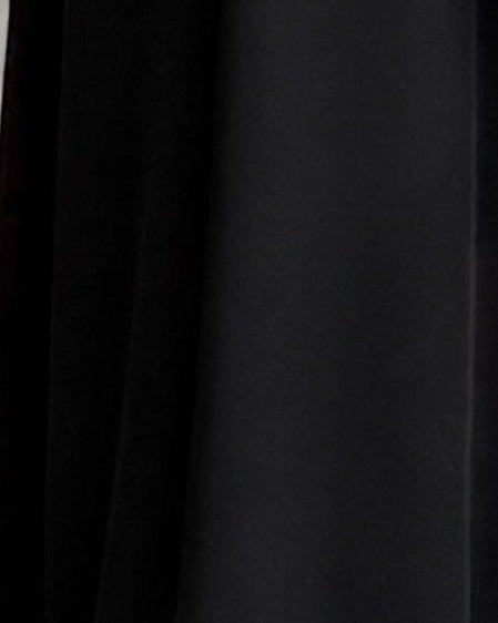 MWT786 - عباية كريب مع تدخيلة كشميري - Aya