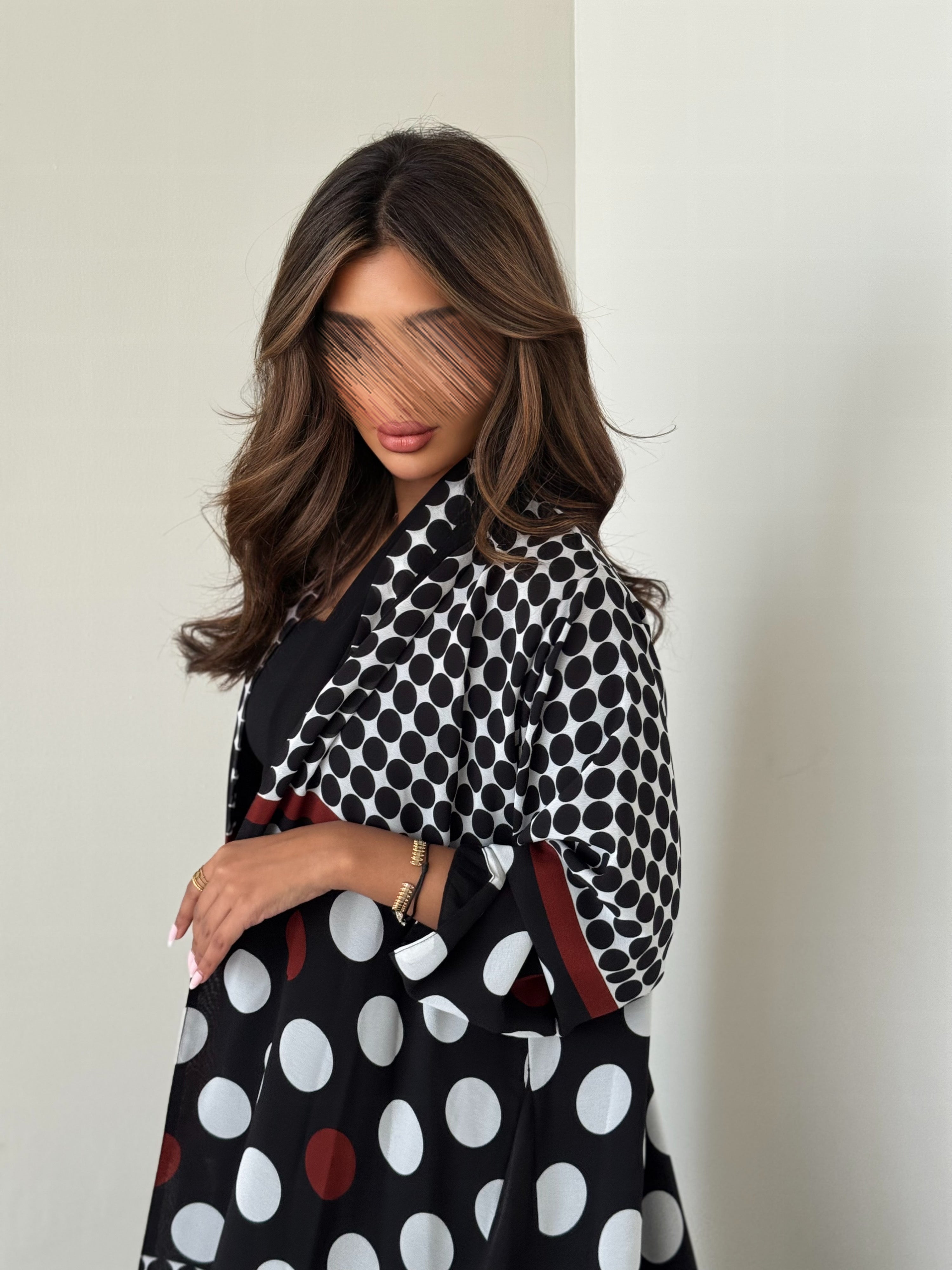 MWT560 - عباية دوائر طباعة - Aya