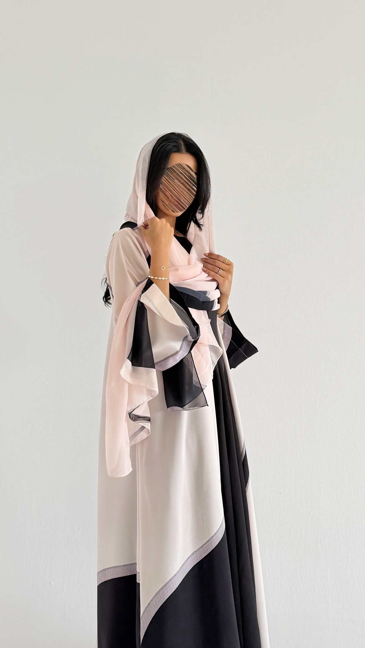 MWT1138 - عباية طباعة | Printed Abaya
