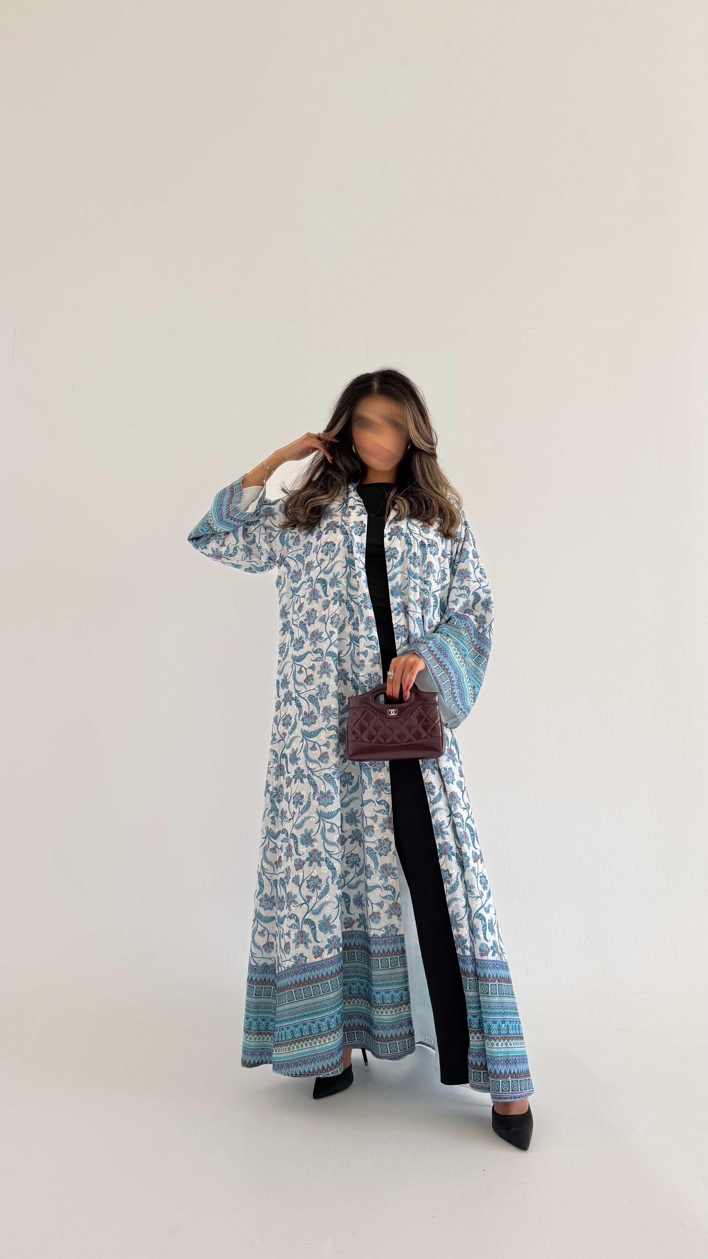 MWT567 - عباية ركامة مشجرة - Aya