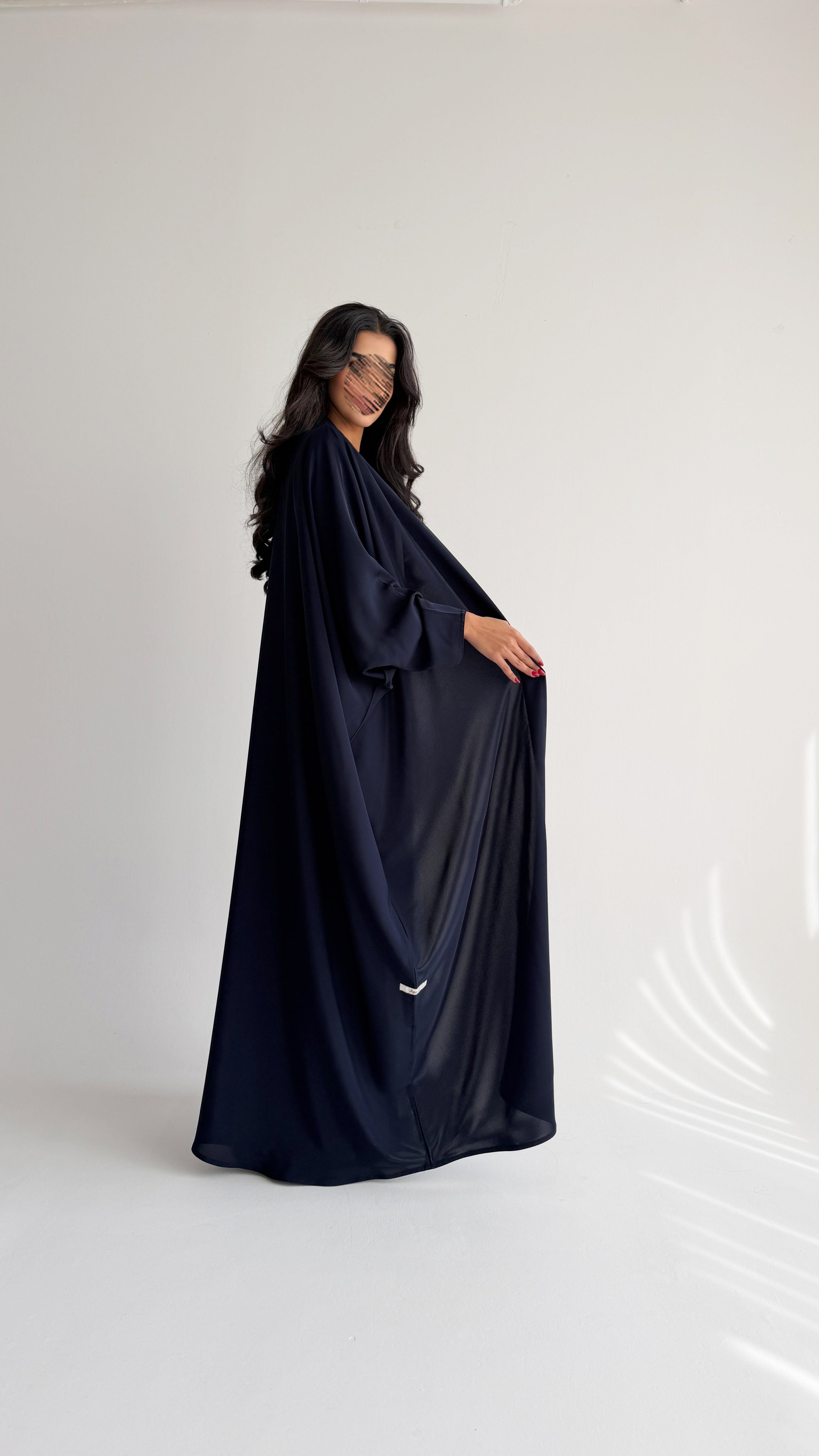 MWT1056 - عباية كريب مع فستان كريب - Aya