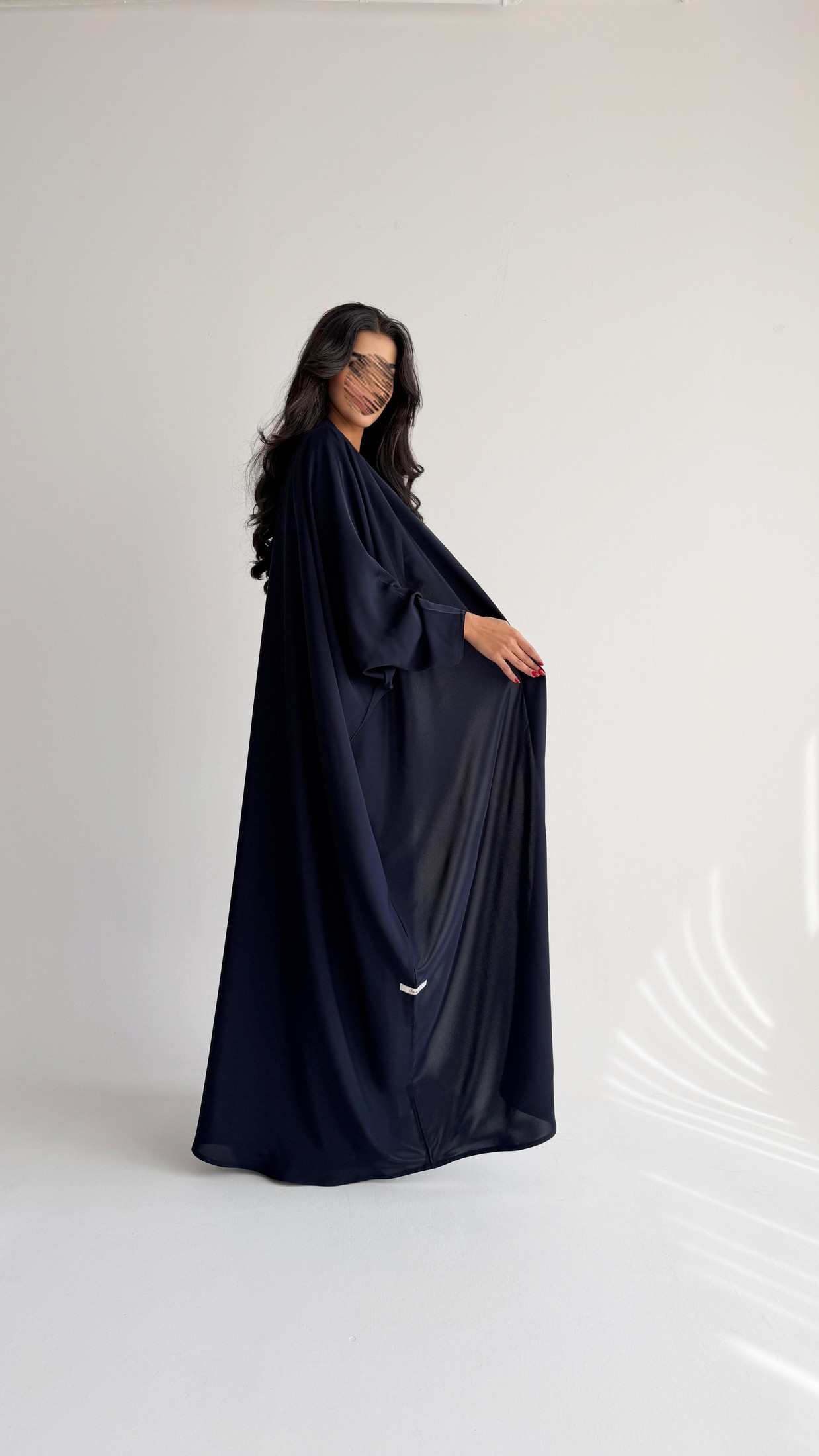 MWT1056 - عباية كريب مع فستان كريب - Aya