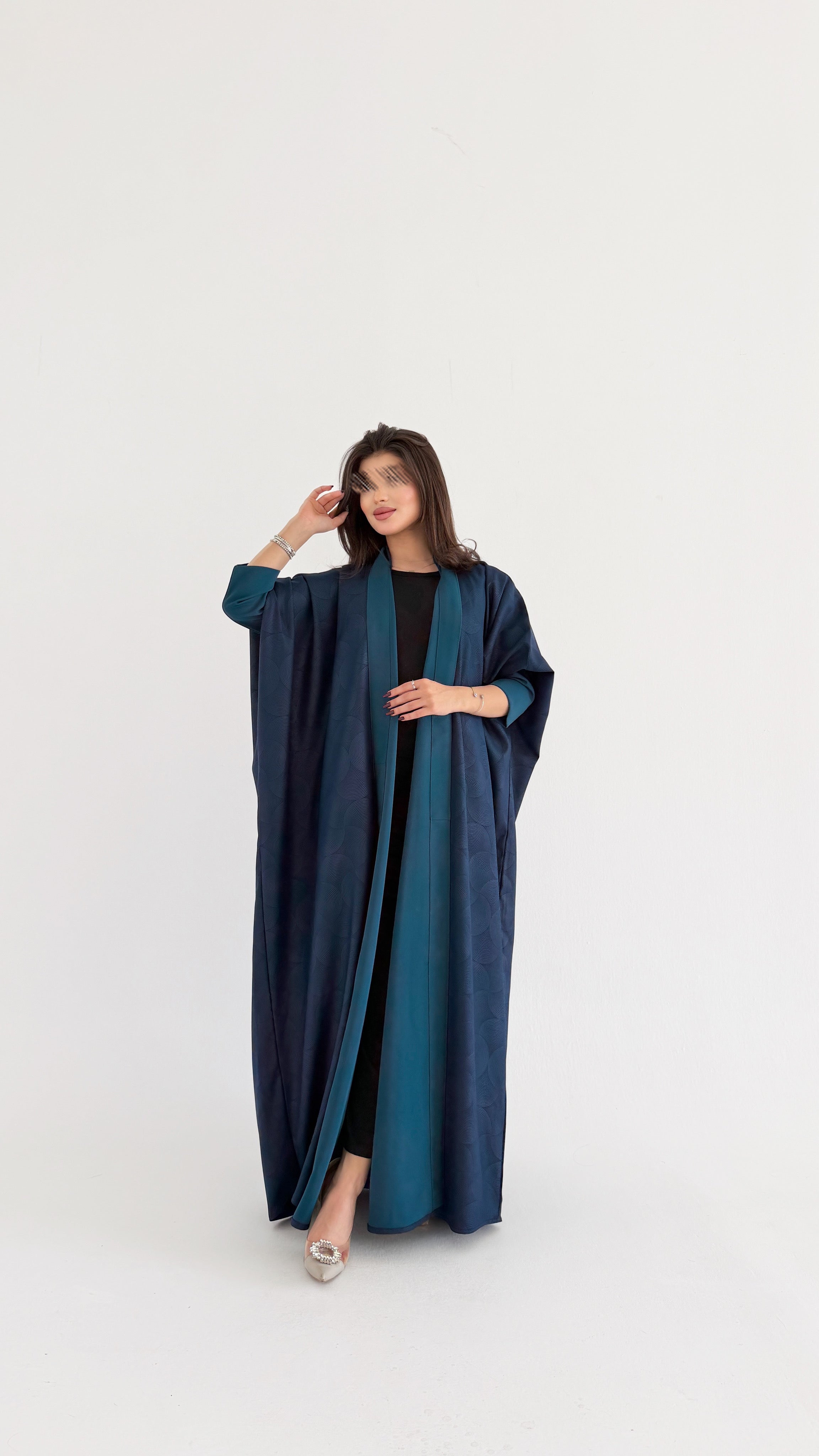 MWT1090 - عباية طباعة | Printed Abaya - Aya