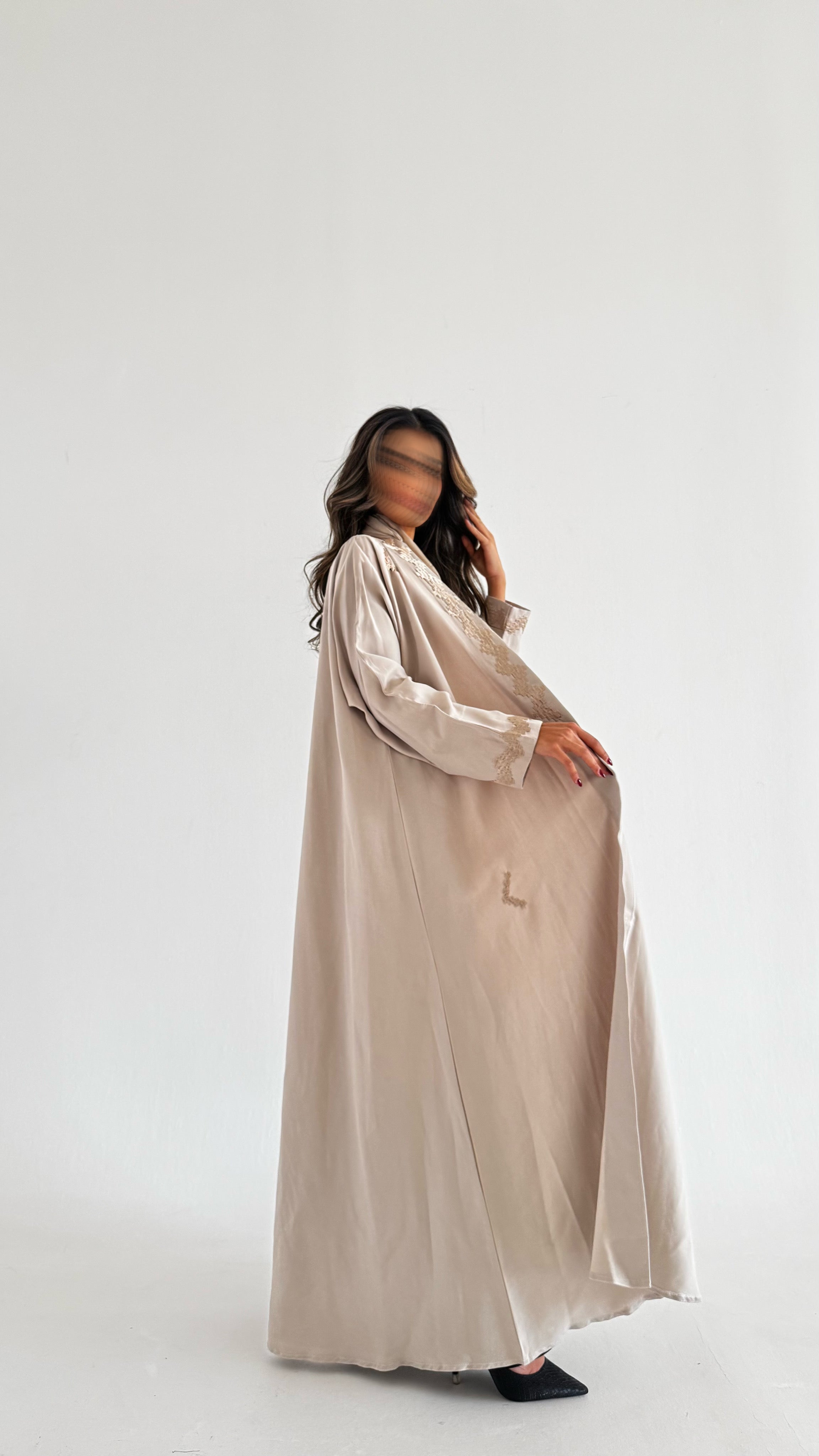 MWT371 - عباية بني تطريز - Aya