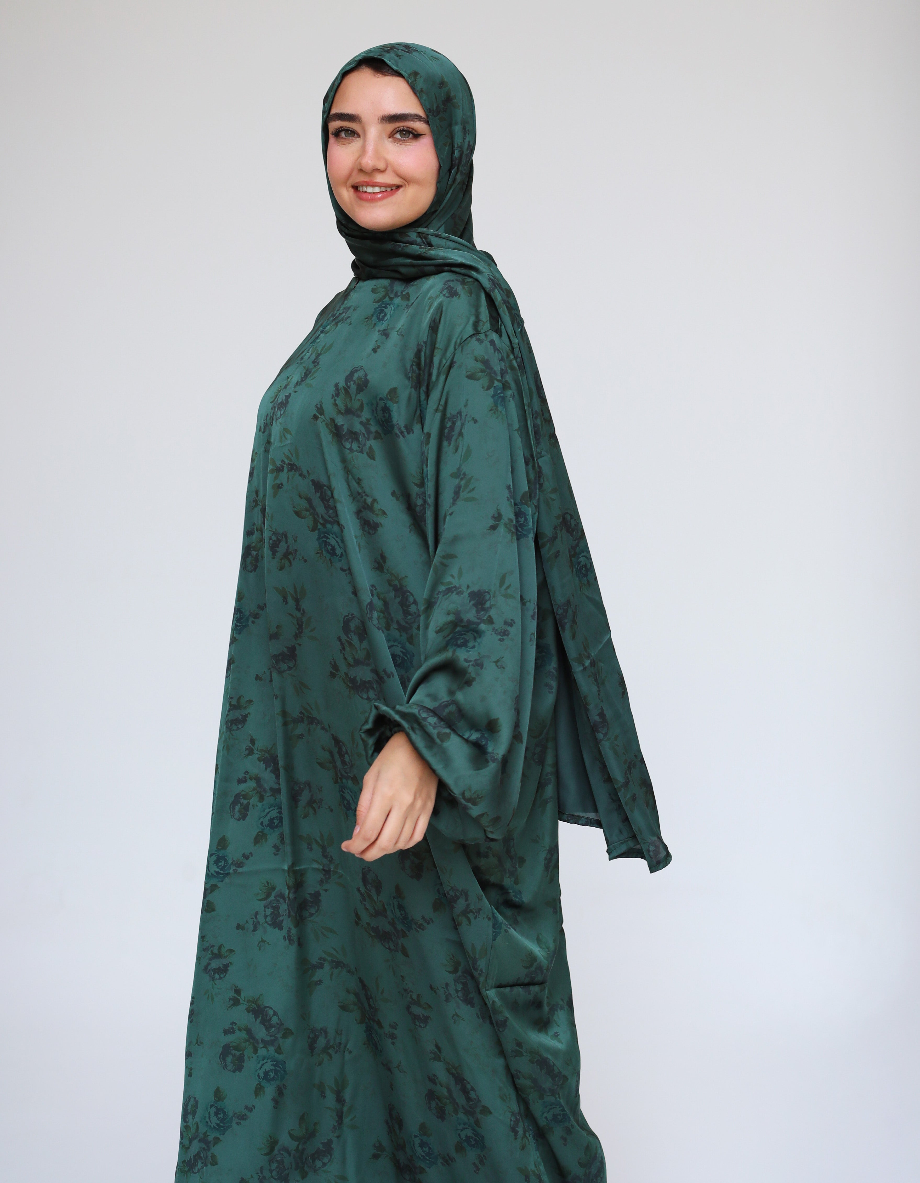 Holy Aura in Green Prayer Dress - Aya