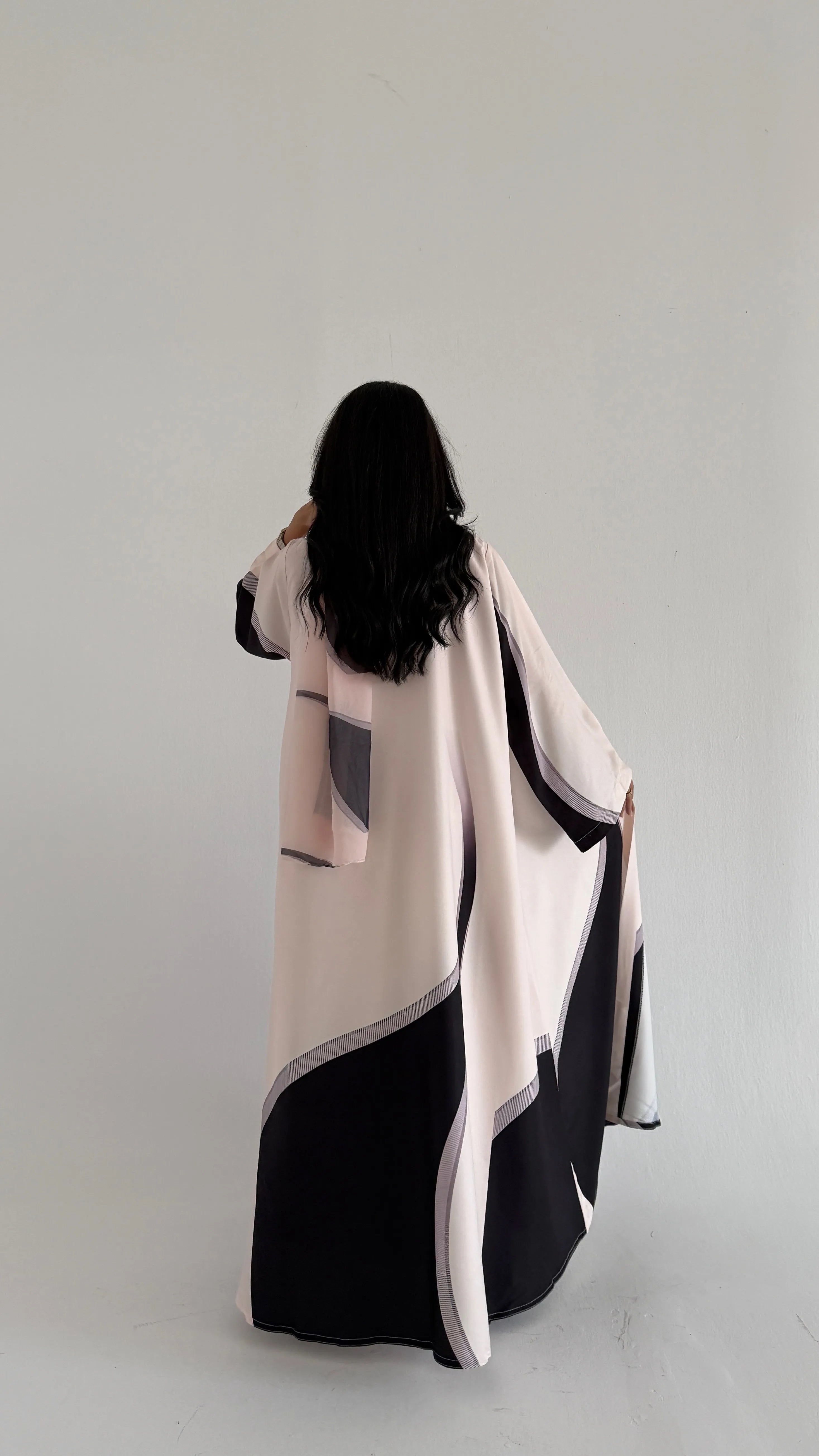 MWT1138 - عباية طباعة | Printed Abaya - Aya
