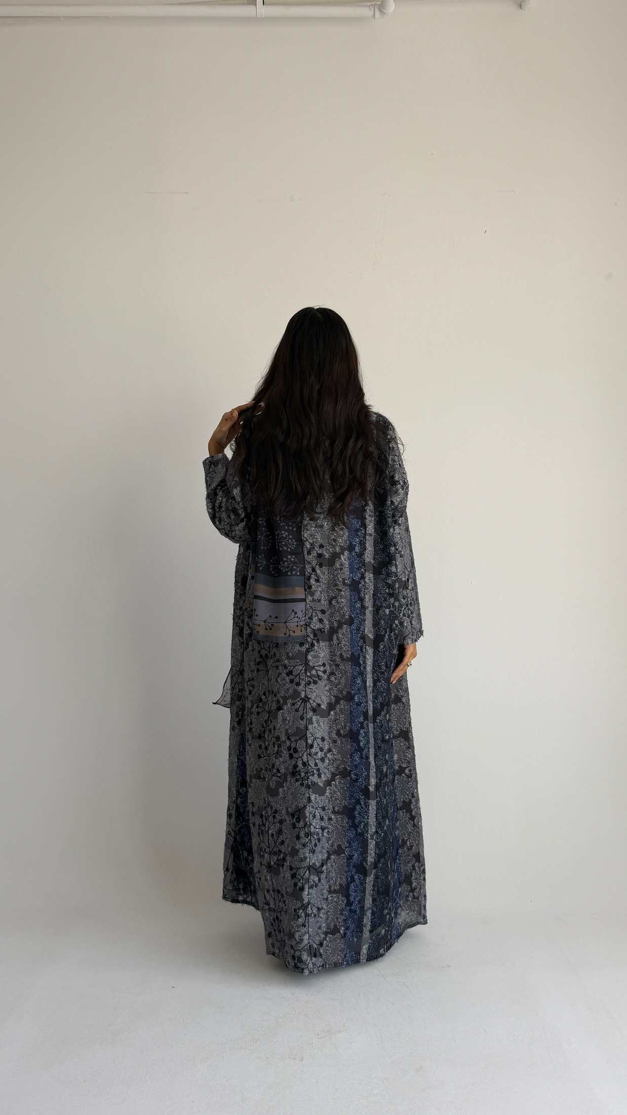 MWT1365 عباية طباعة | Printed Abaya - Aya