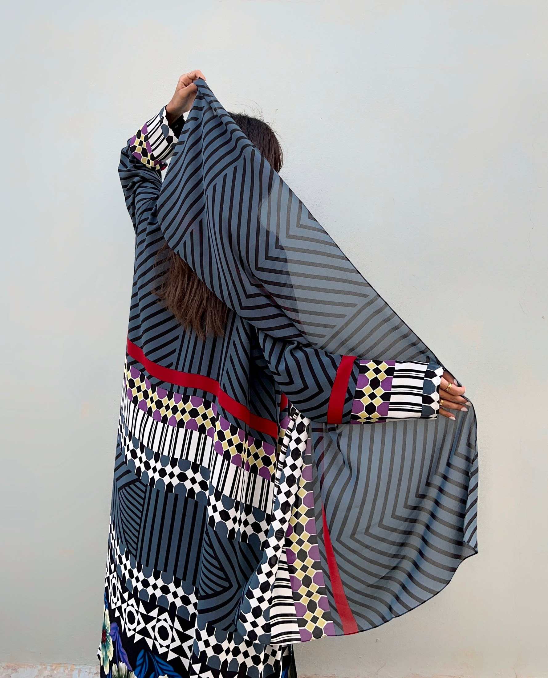 MWT459 - عباية طباعة - Aya