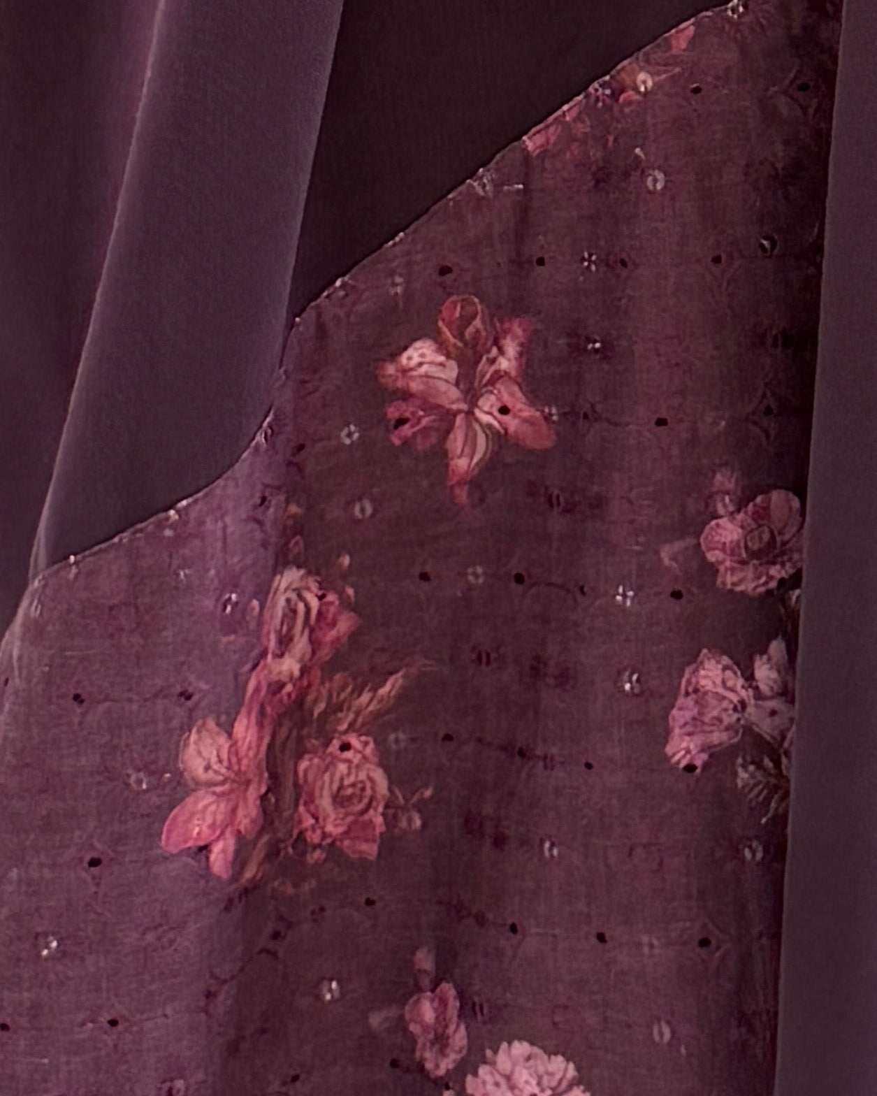 MWT1027 - عبايه بتدخيله ركامة هندي - Aya